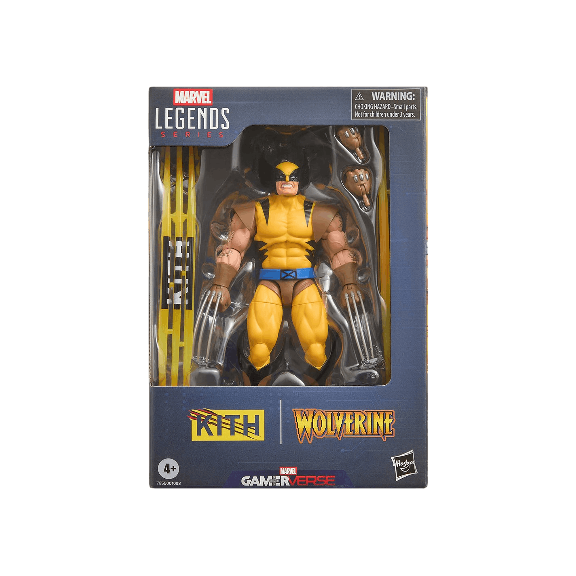 Sell Kith x Marvel Comics for Hasbro Legends Wolverine Gamerverse Player 2 Figure 'Yellow' on alias