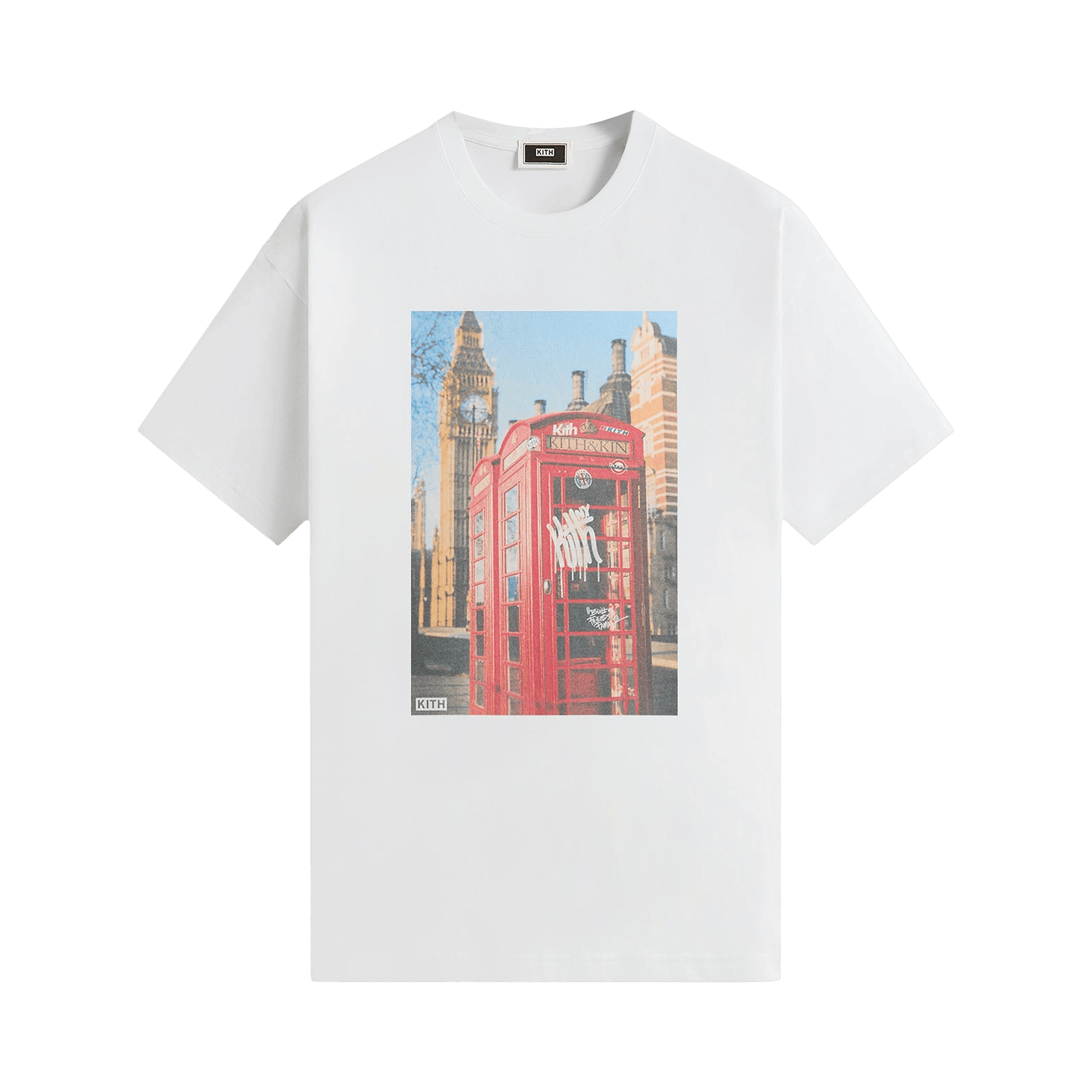 Kith London Graffiti Booth Tee 'White'