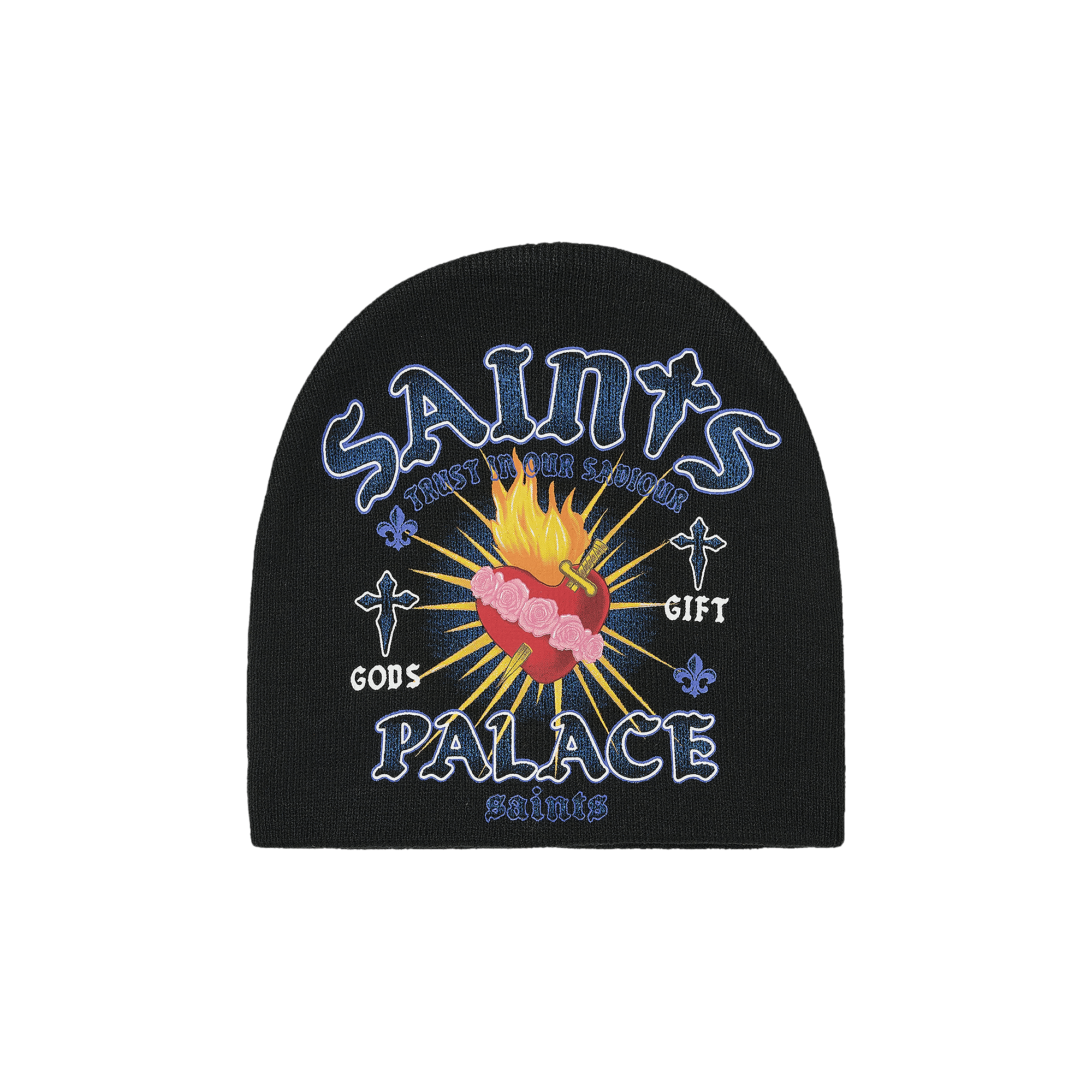 Palace Gods Gift Nein Cuff Beanie 'Black'