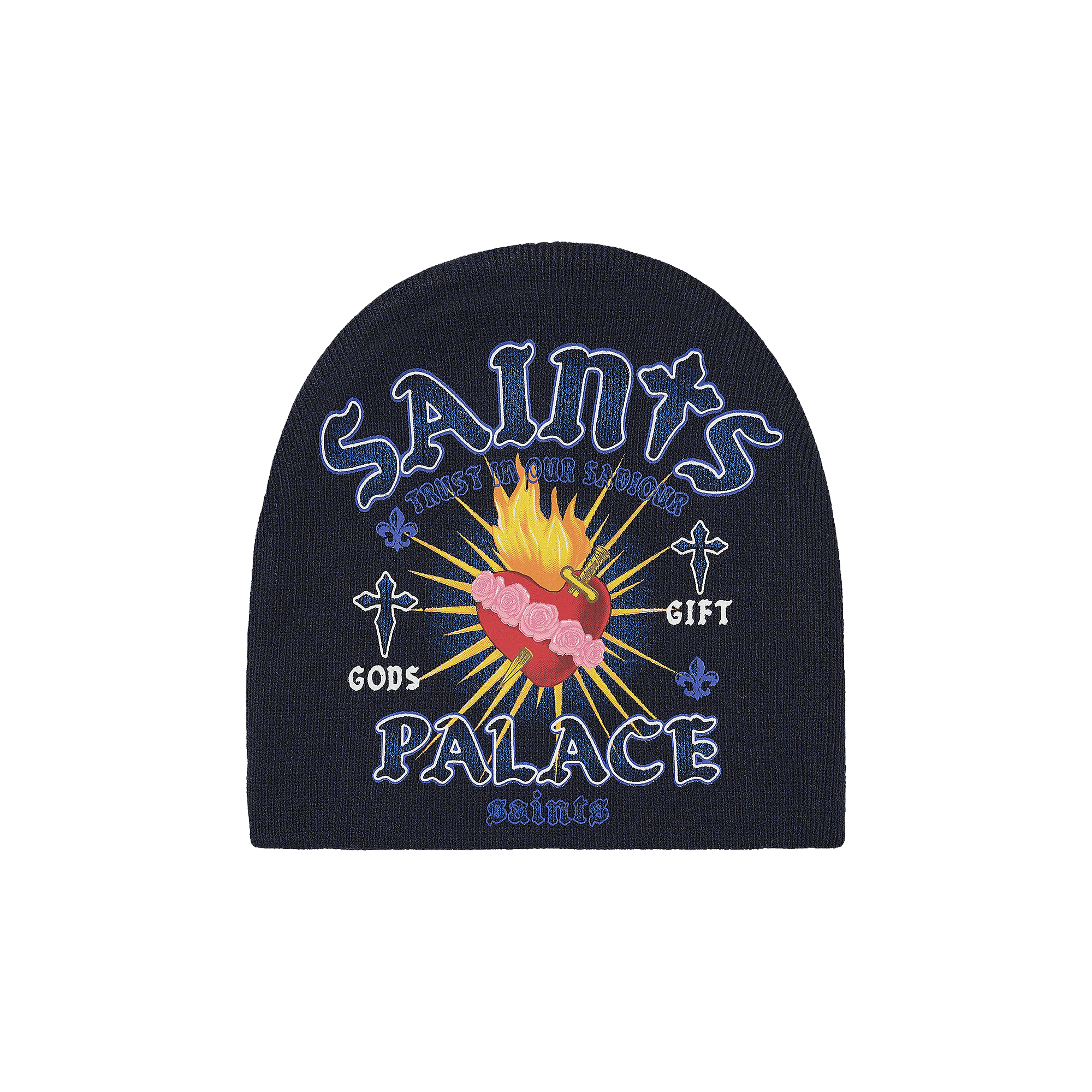Palace Gods Gift Nein Cuff Beanie 'Navy'