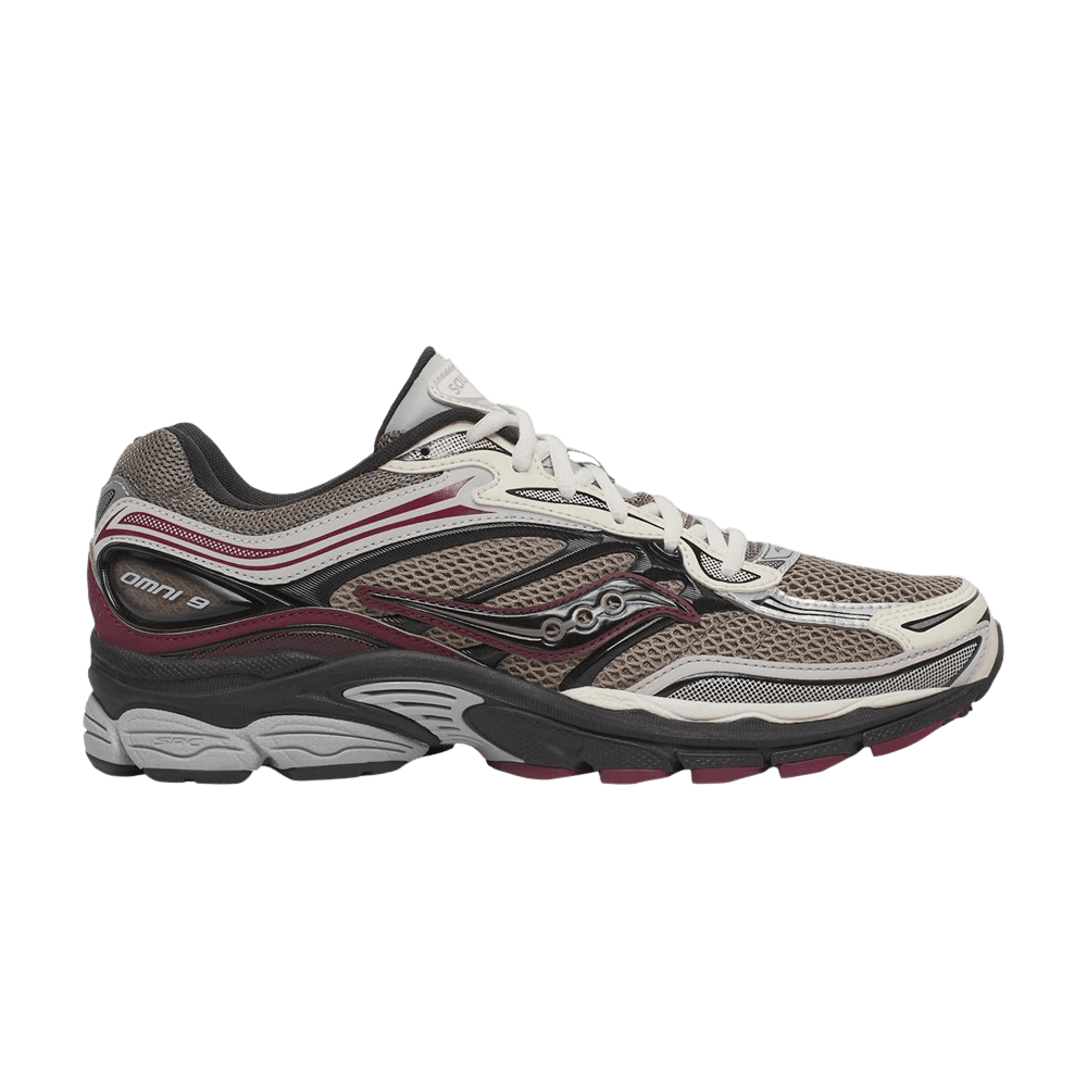Saucony ProGrid Omni 9 'Tan Maroon'