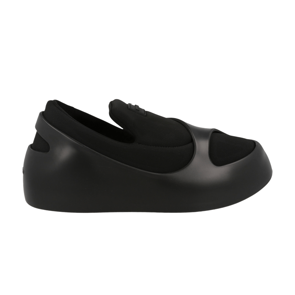 Ferragamo Wmns Lunar Paneled Slip-On Sneaker 'Black'