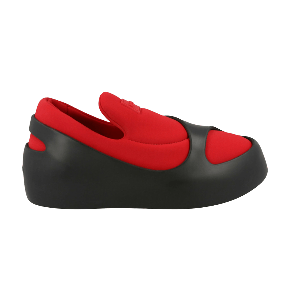 Ferragamo Lunar Paneled Slip-On Sneaker 'Red'