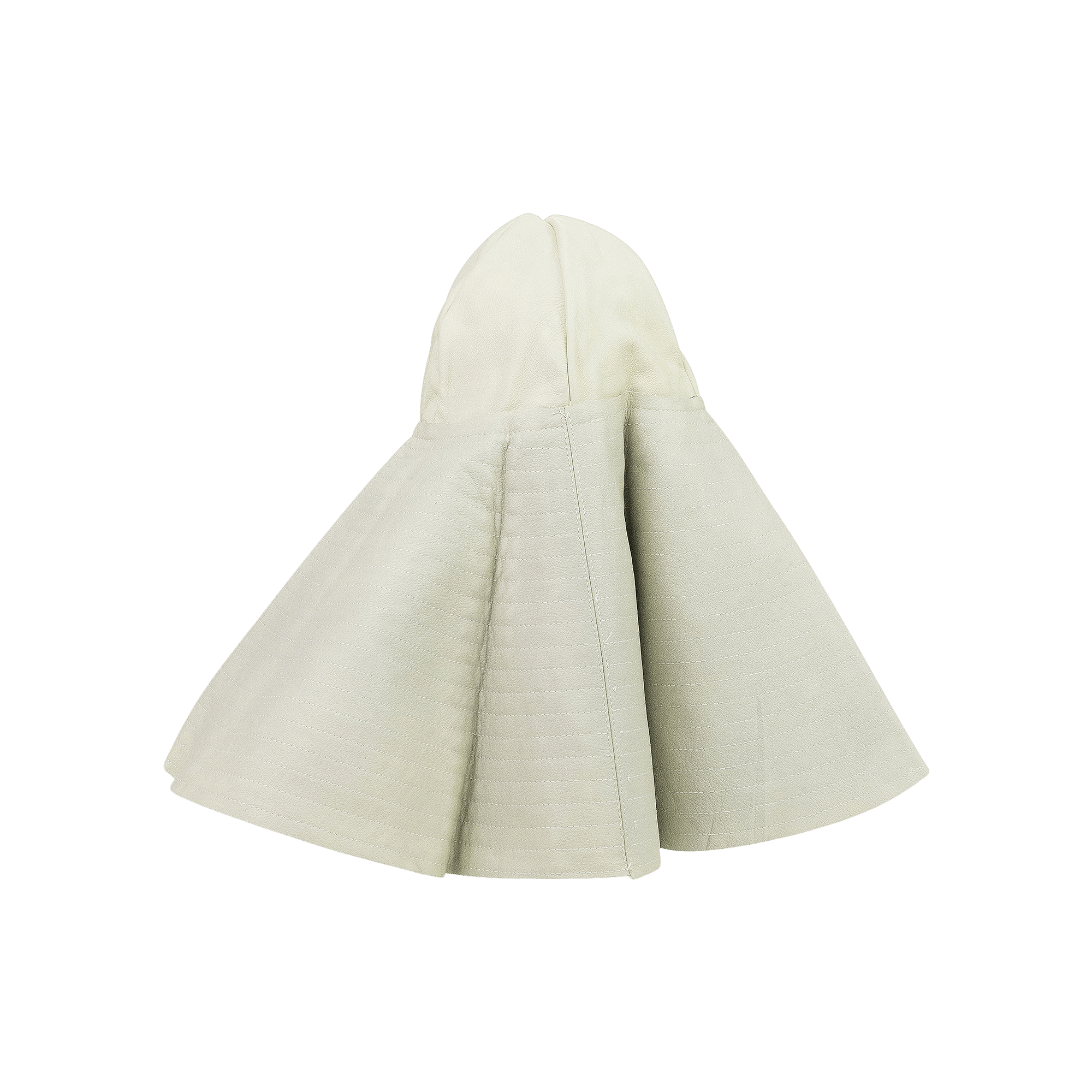 Who Decides War Leather Sunhat Baseball Cap 'White'