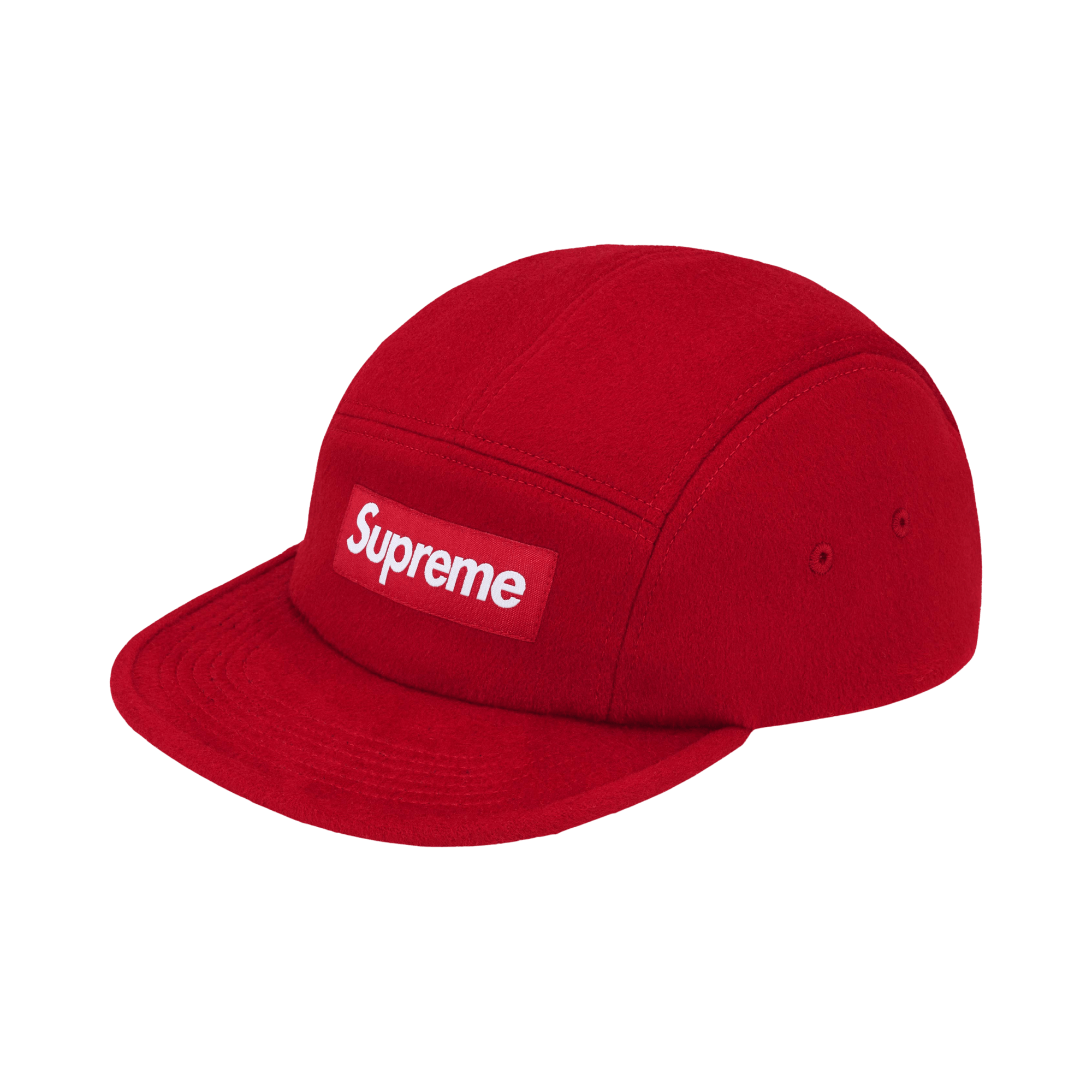 Supreme Wool Camp Cap 'Red'