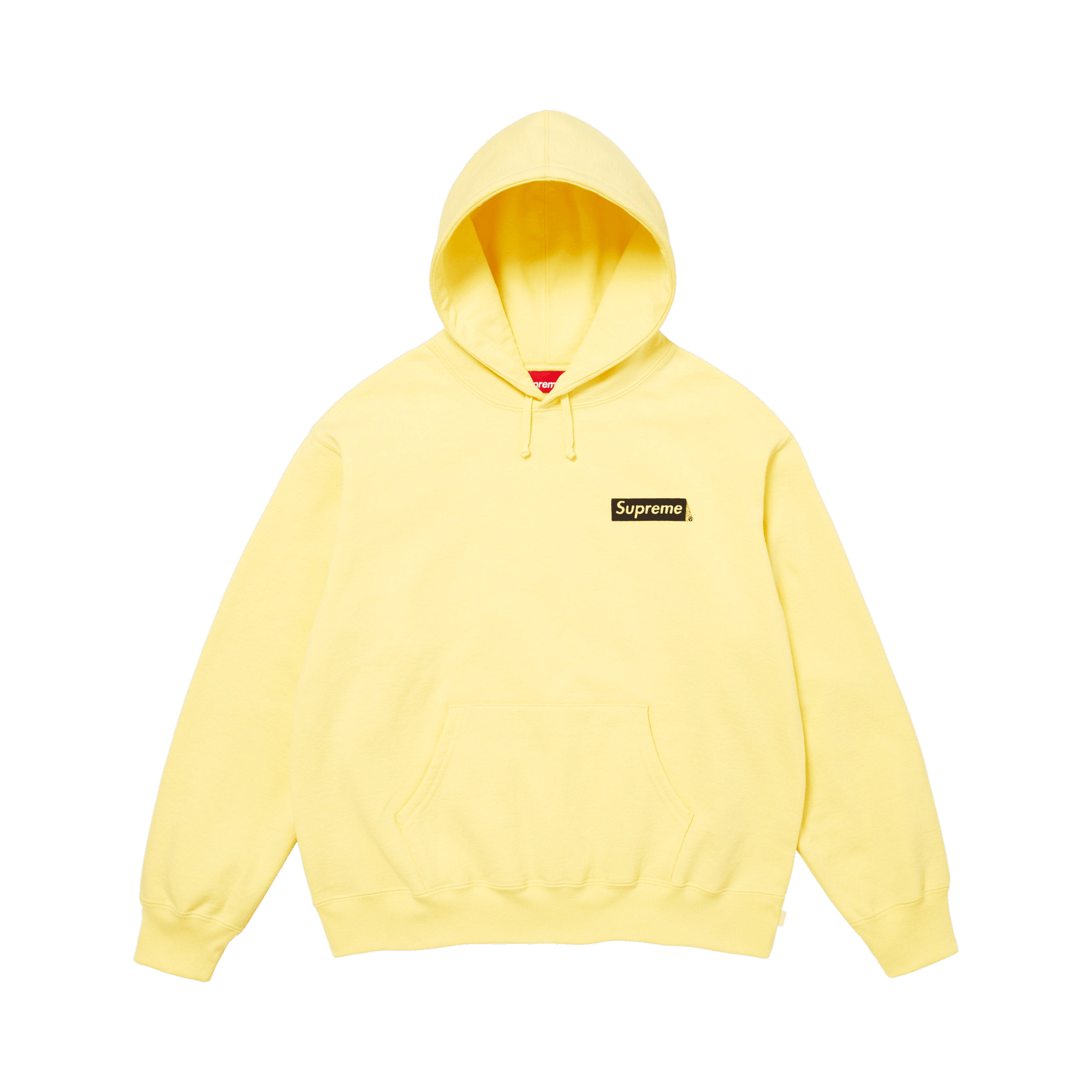 Supreme President Hooded Sweatshirt 'Light Yellow'