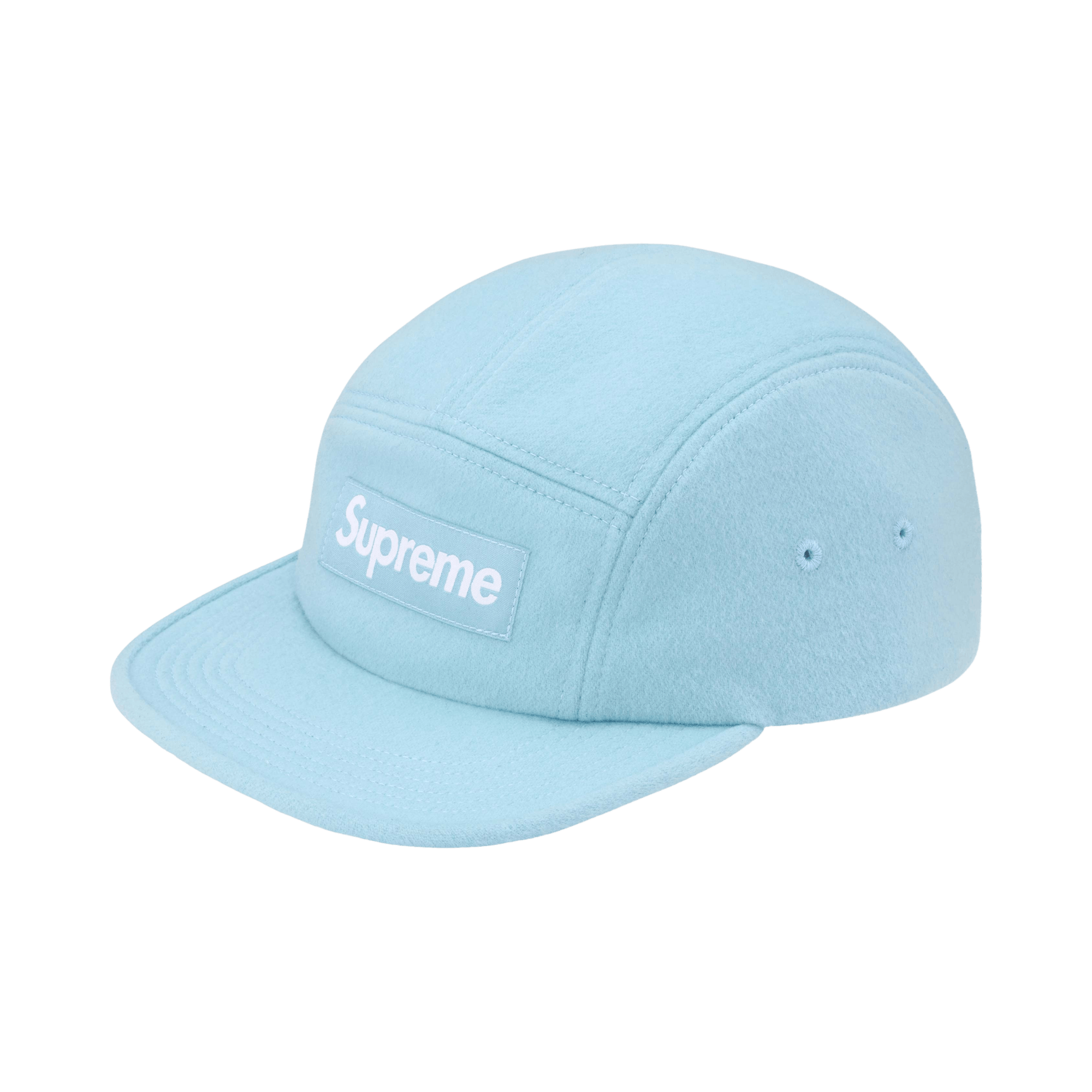Supreme Wool Camp Cap 'Light Blue'