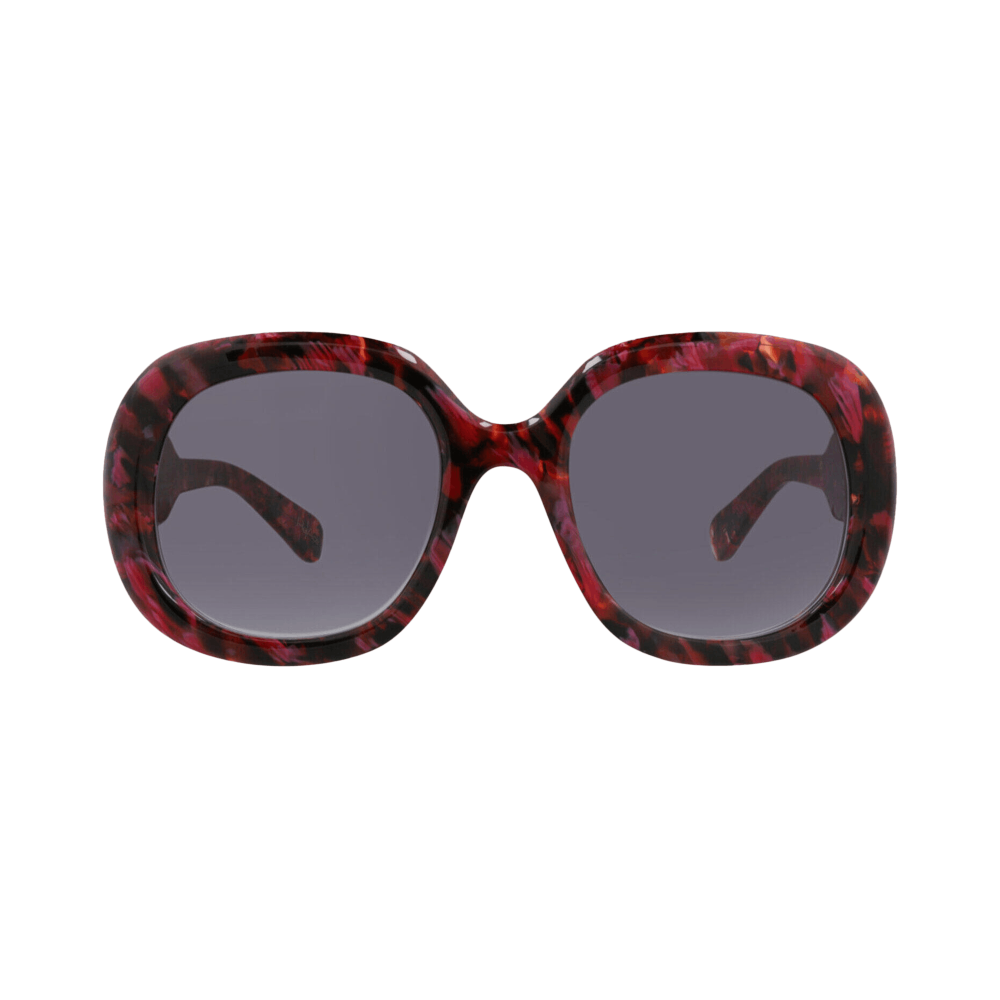 Chloé Square Frame Recycled Acetate Sunglasses 'Havana/Grey'
