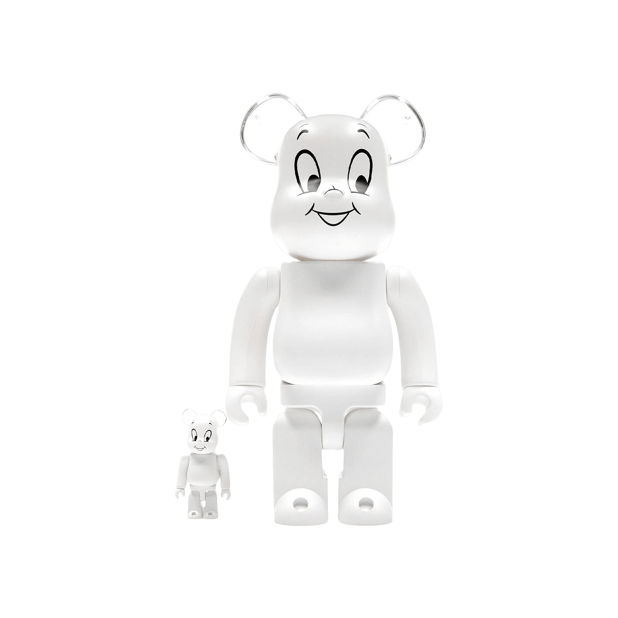 BE@RBRICK x Casper The Friendly Ghost 100% & 400% Set 'White'