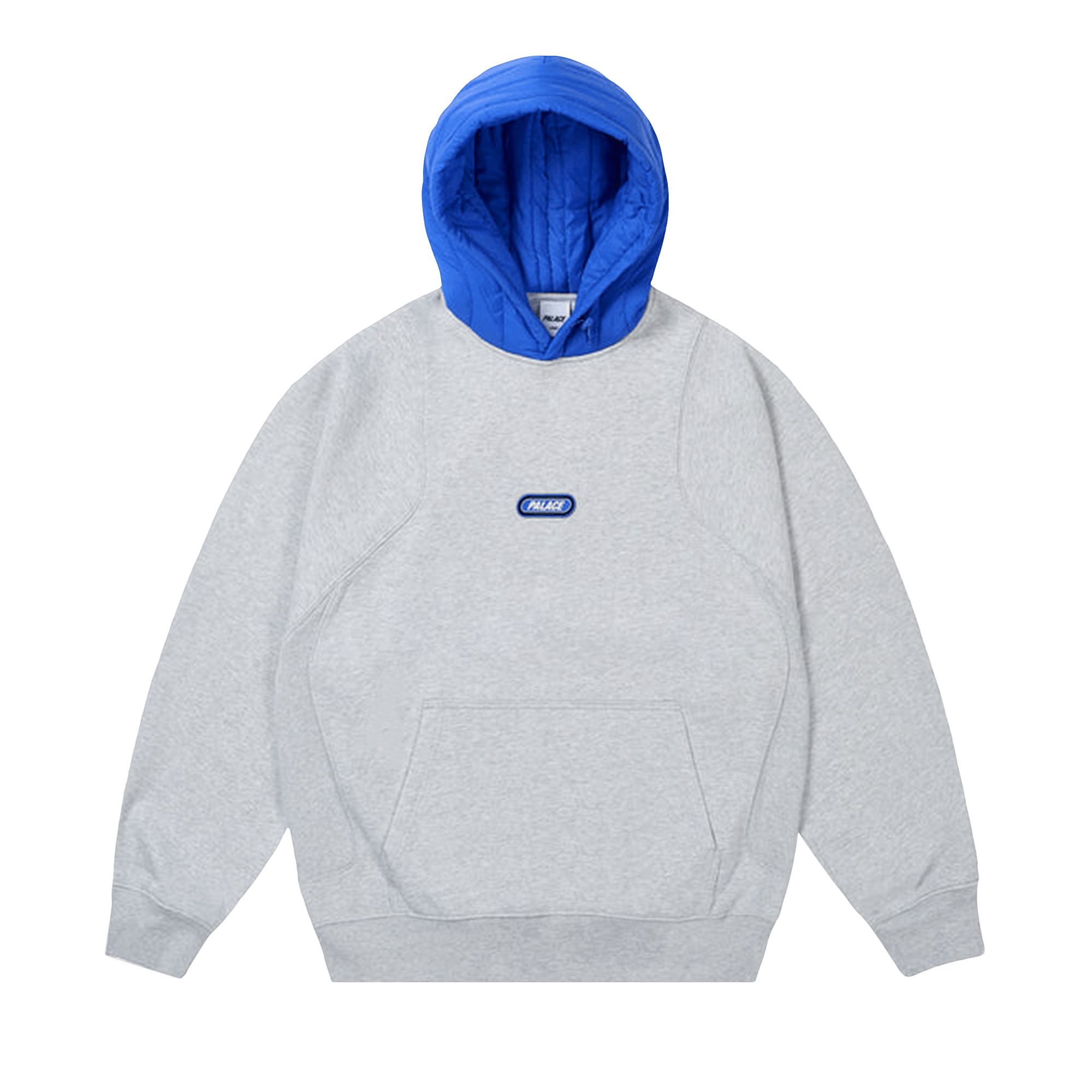 Palace Puffa Hood 'Grey Marl'