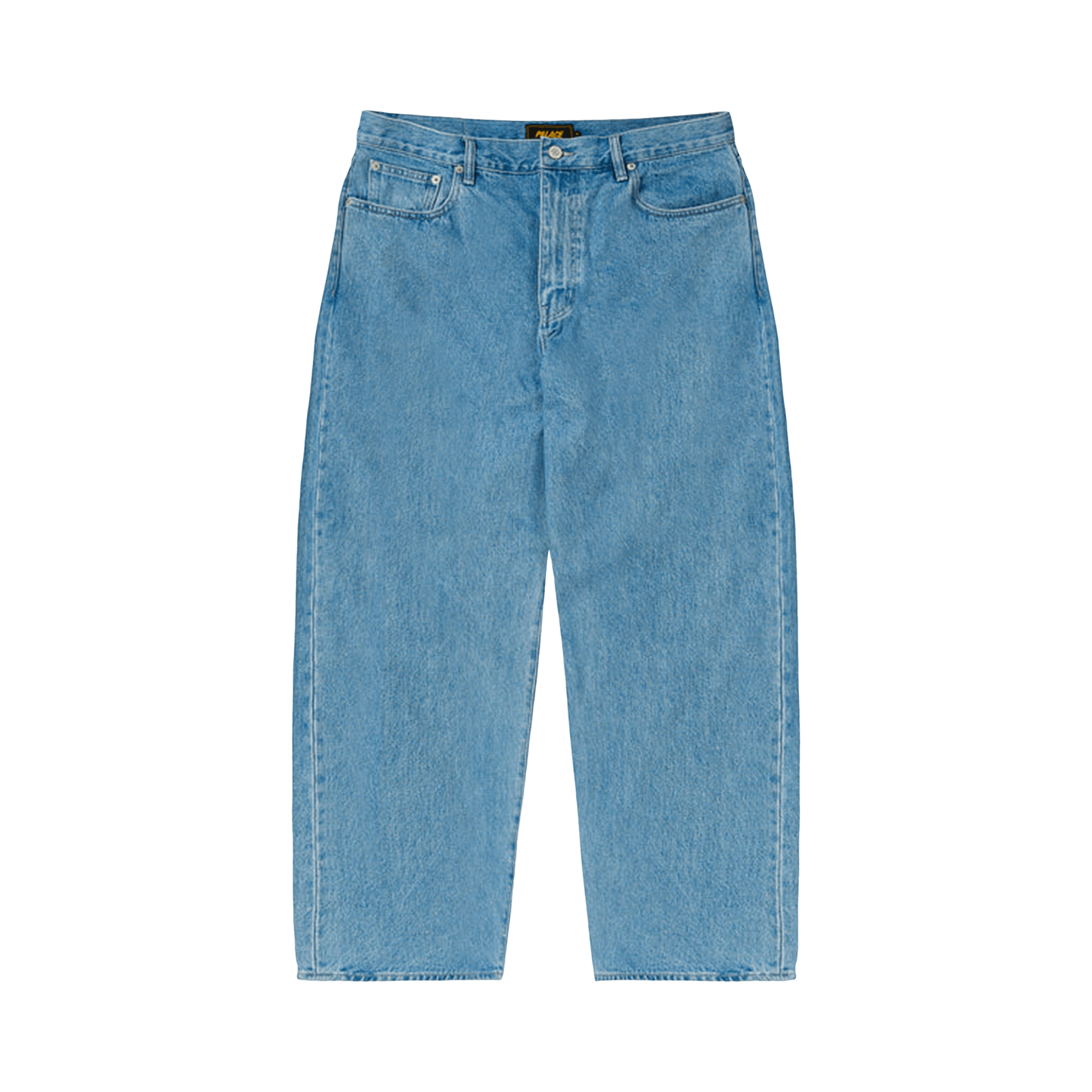 Palace P90 Baggy Script Jean 'Distressed Light Stone Wash'