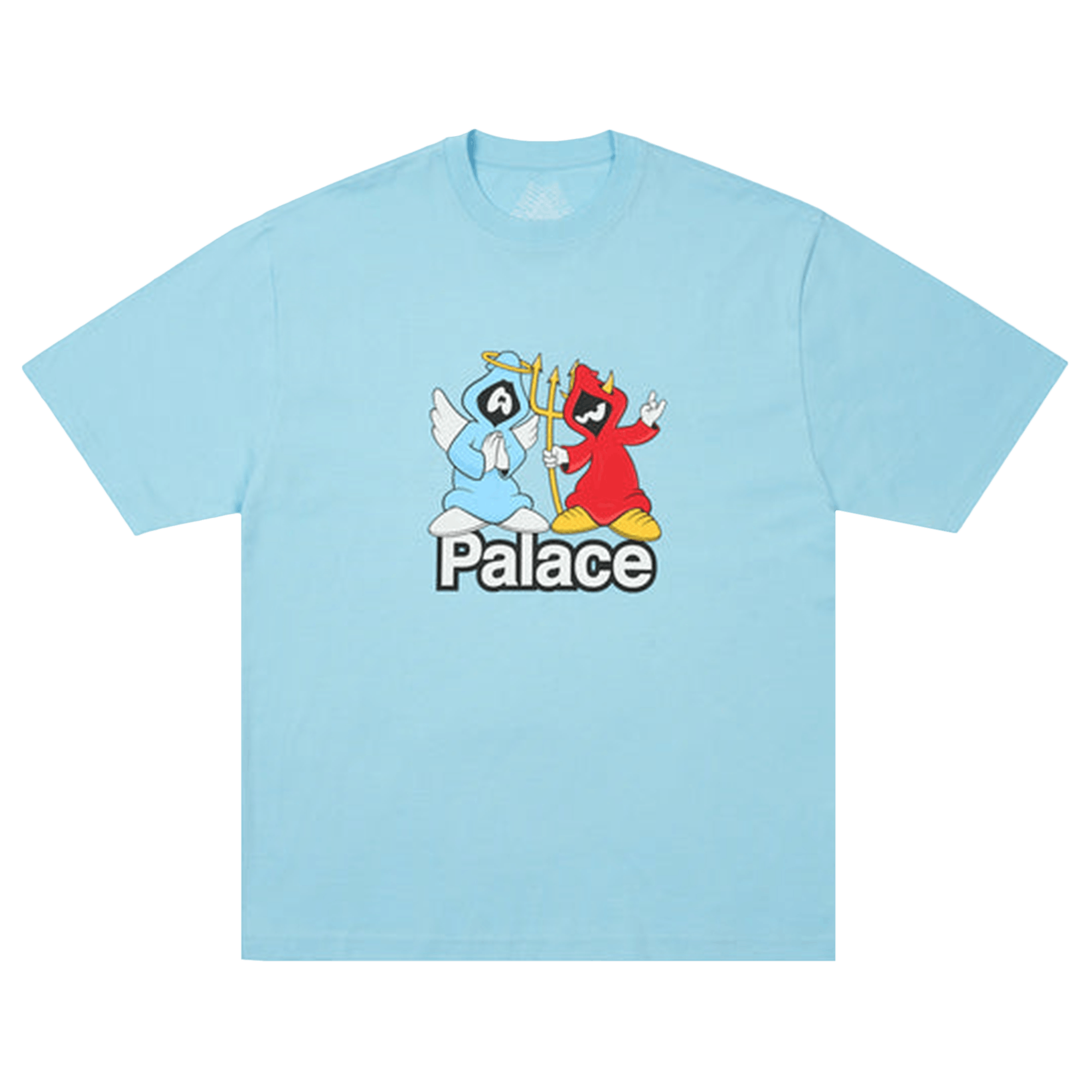Palace Right And Wrong T-Shirt 'Skyline Blue'