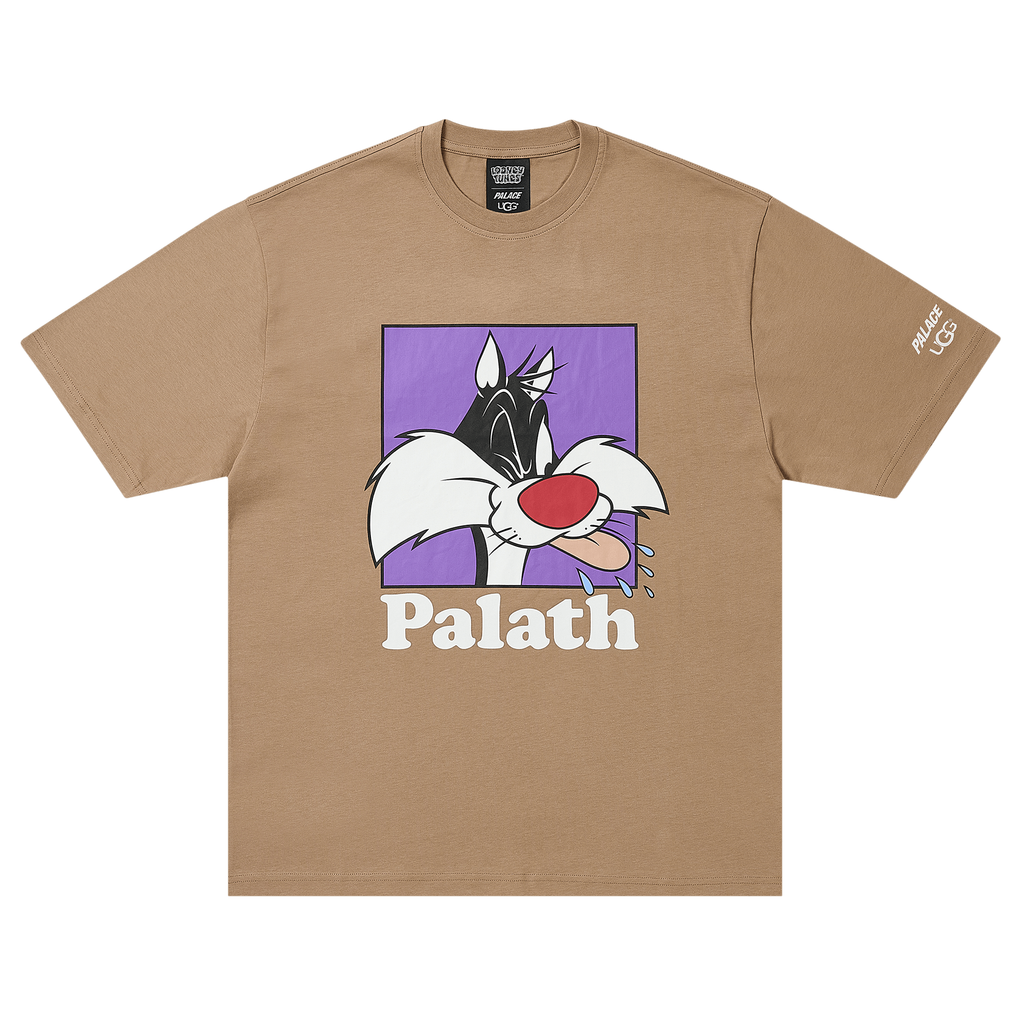 Palace x UGG Looney Tunes T-Shirt 'Chestnut'