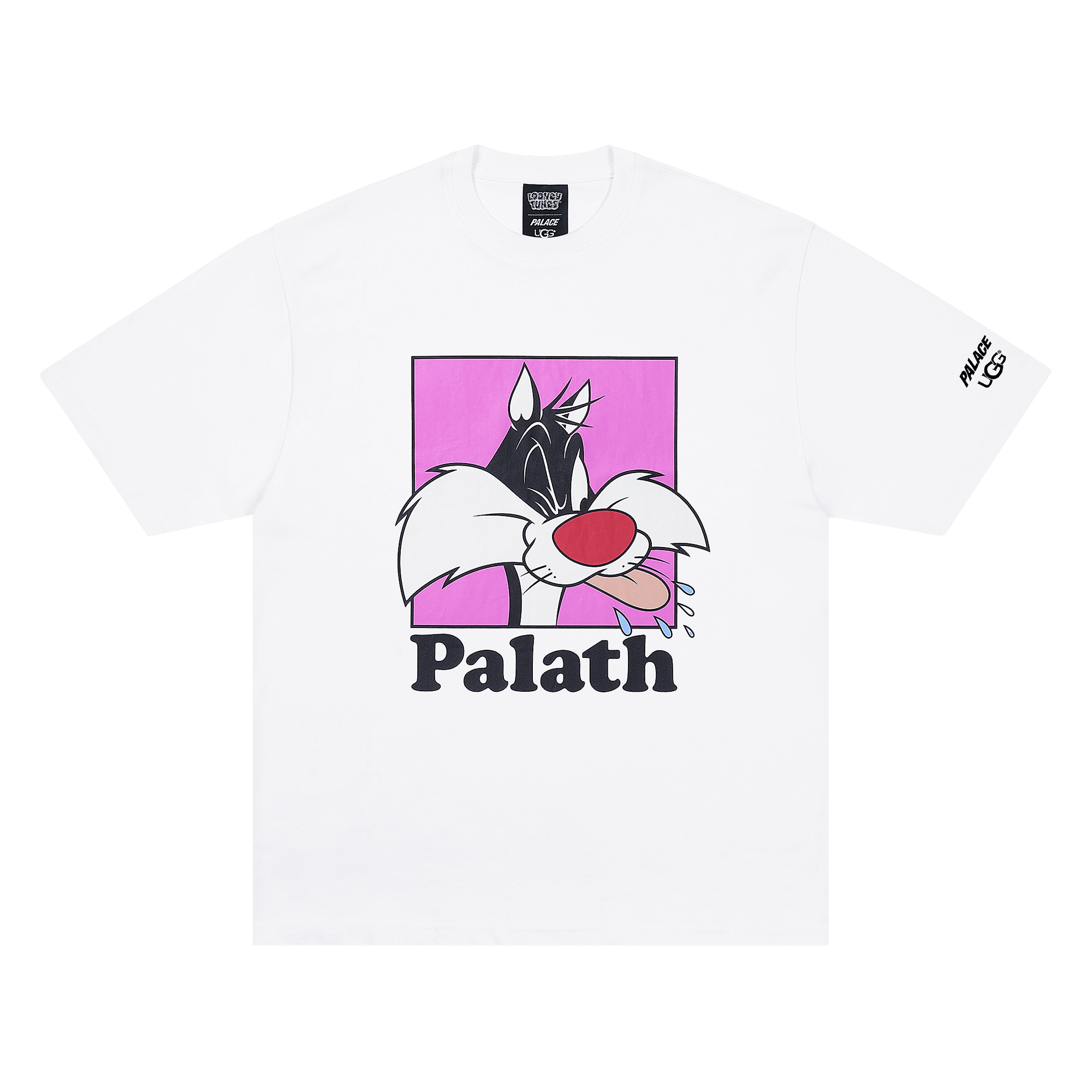 Palace x UGG Looney Tunes T-Shirt 'White'