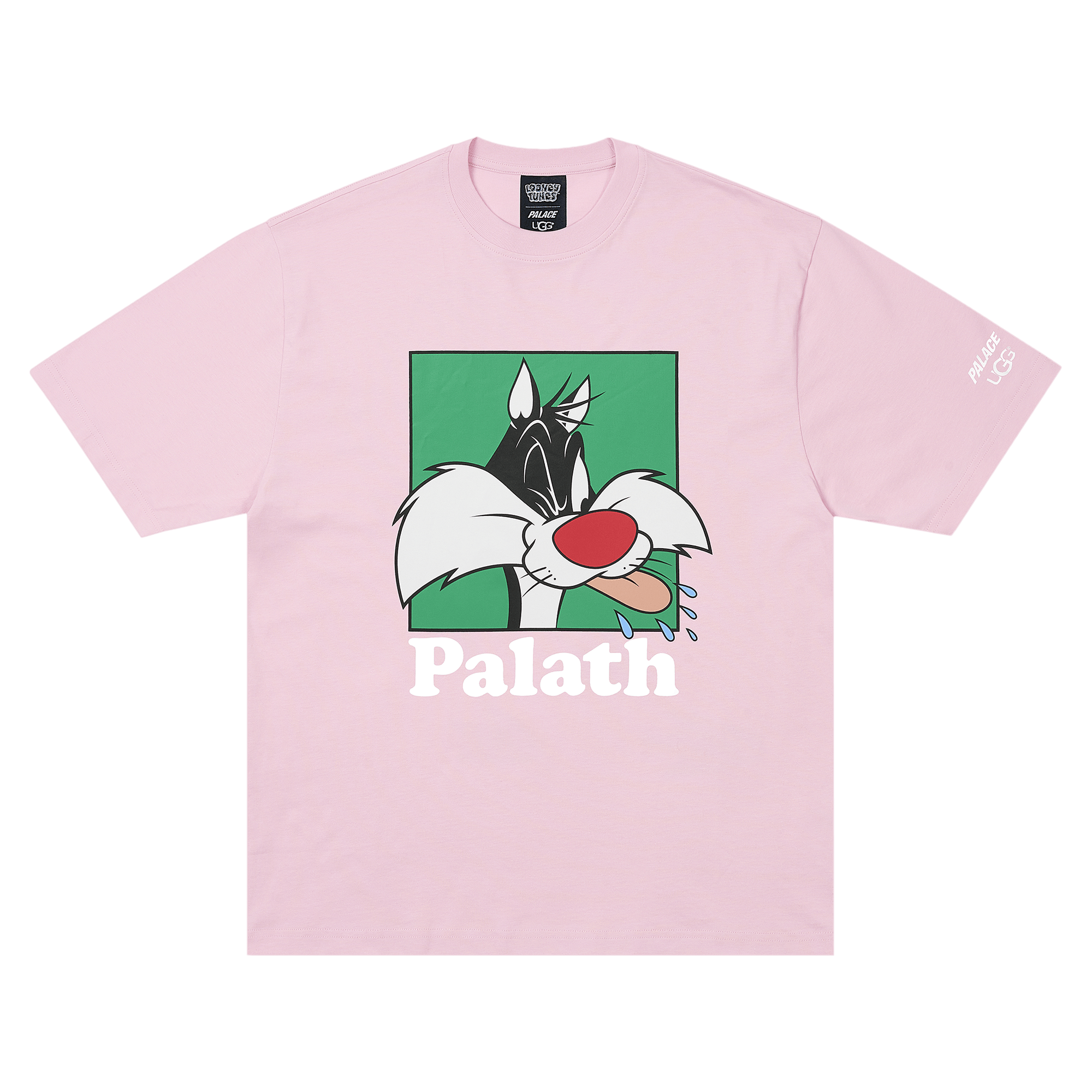 Palace x UGG Looney Tunes T-Shirt 'Pink'