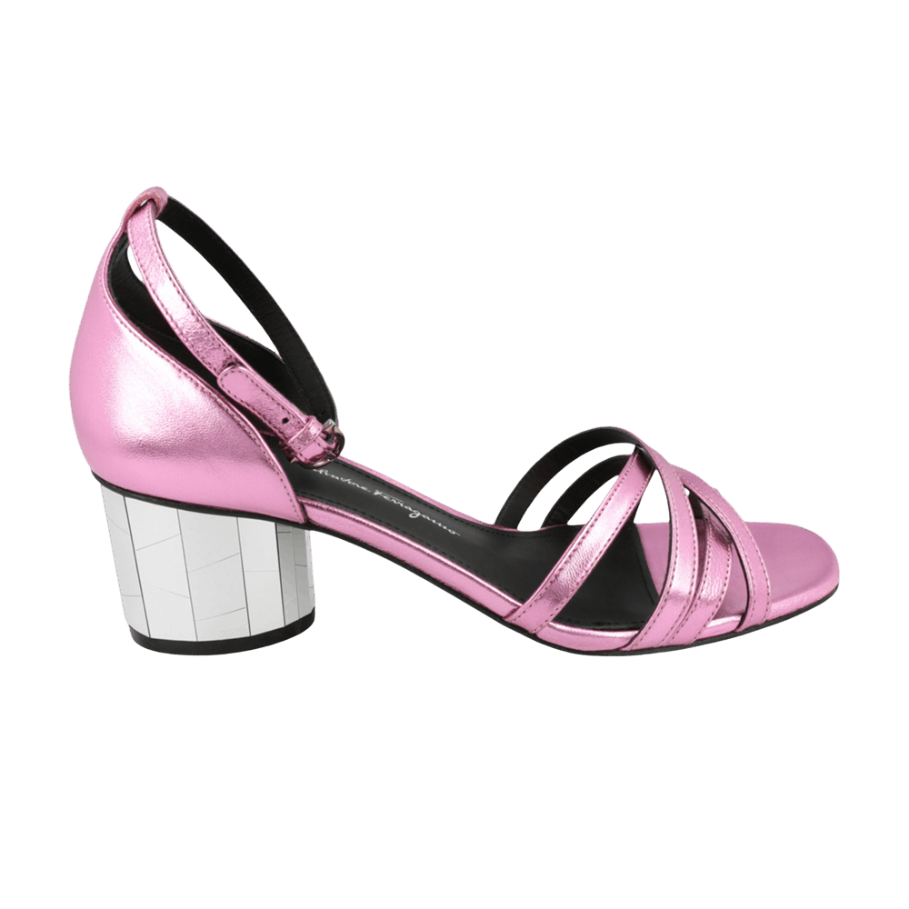 Wmns Ferragamo Flor 55 Sandal 'Light Pink'