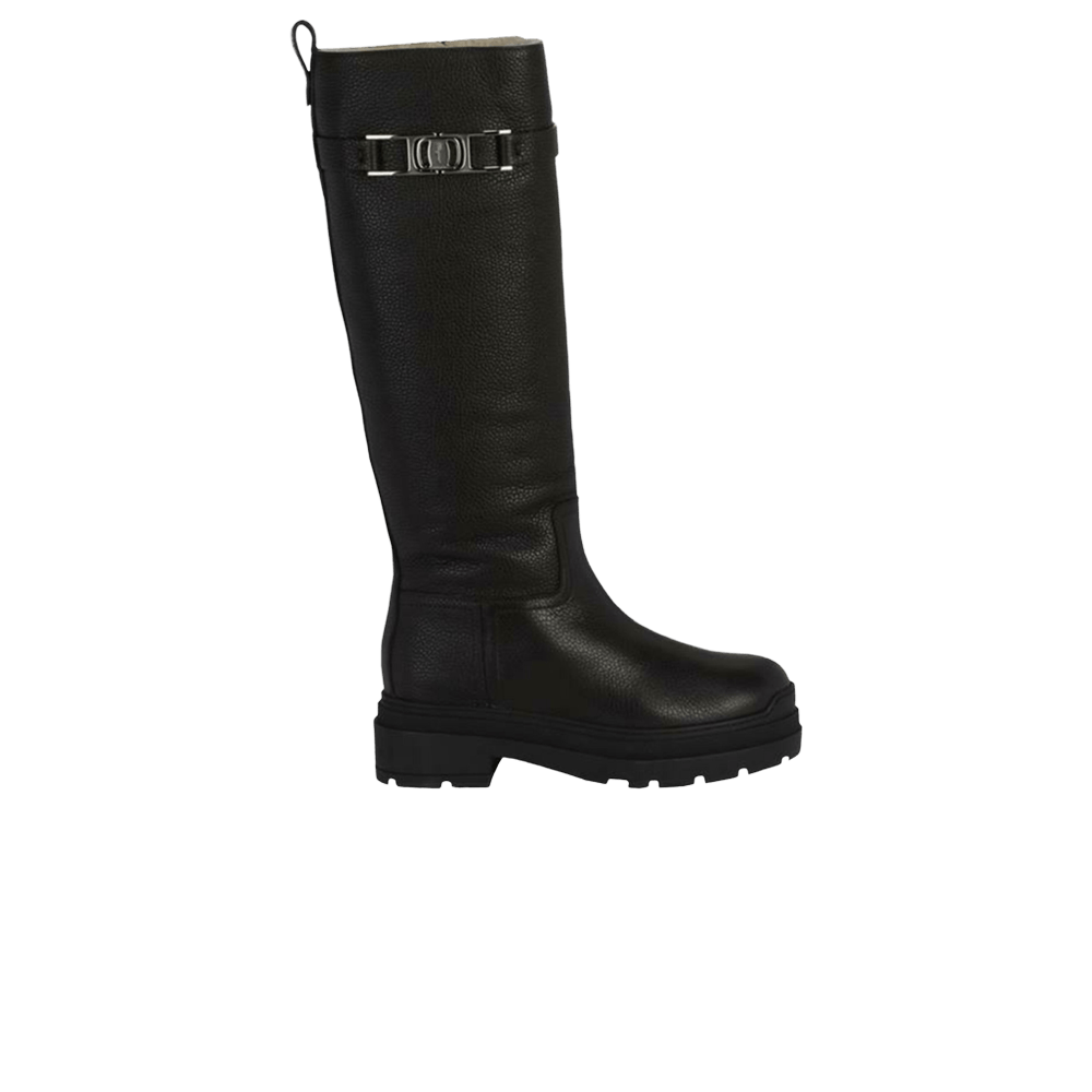Wmns Ferragamo Ryder F Knee-High Boot 'Purple'
