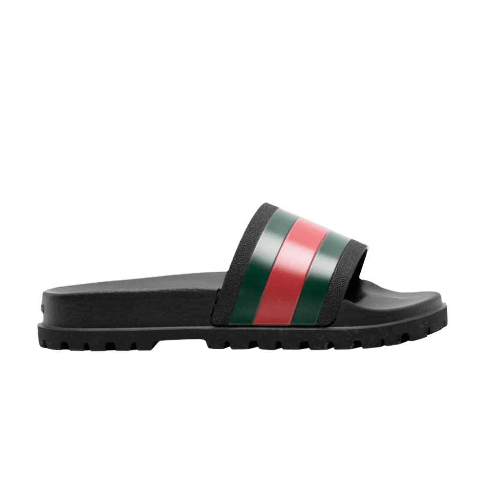 Buy Gucci Wmns Guccy Slide 'Black Gold' - 519996 9QR10 1085 | GOAT