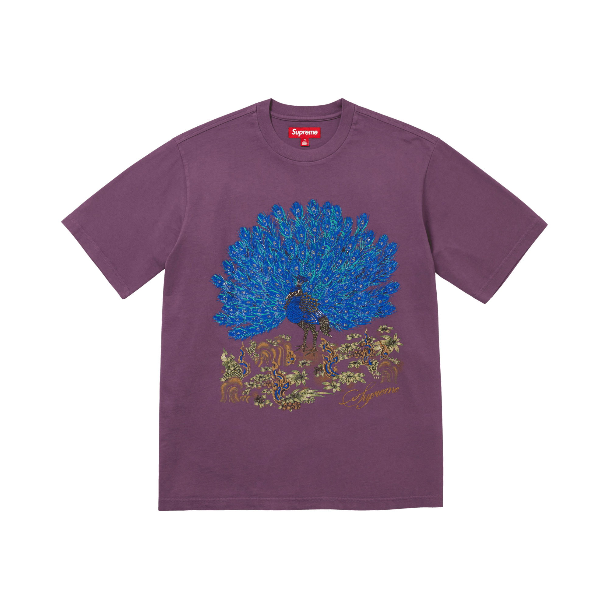 Supreme Peacock Short-Sleeve Top 'Purple'