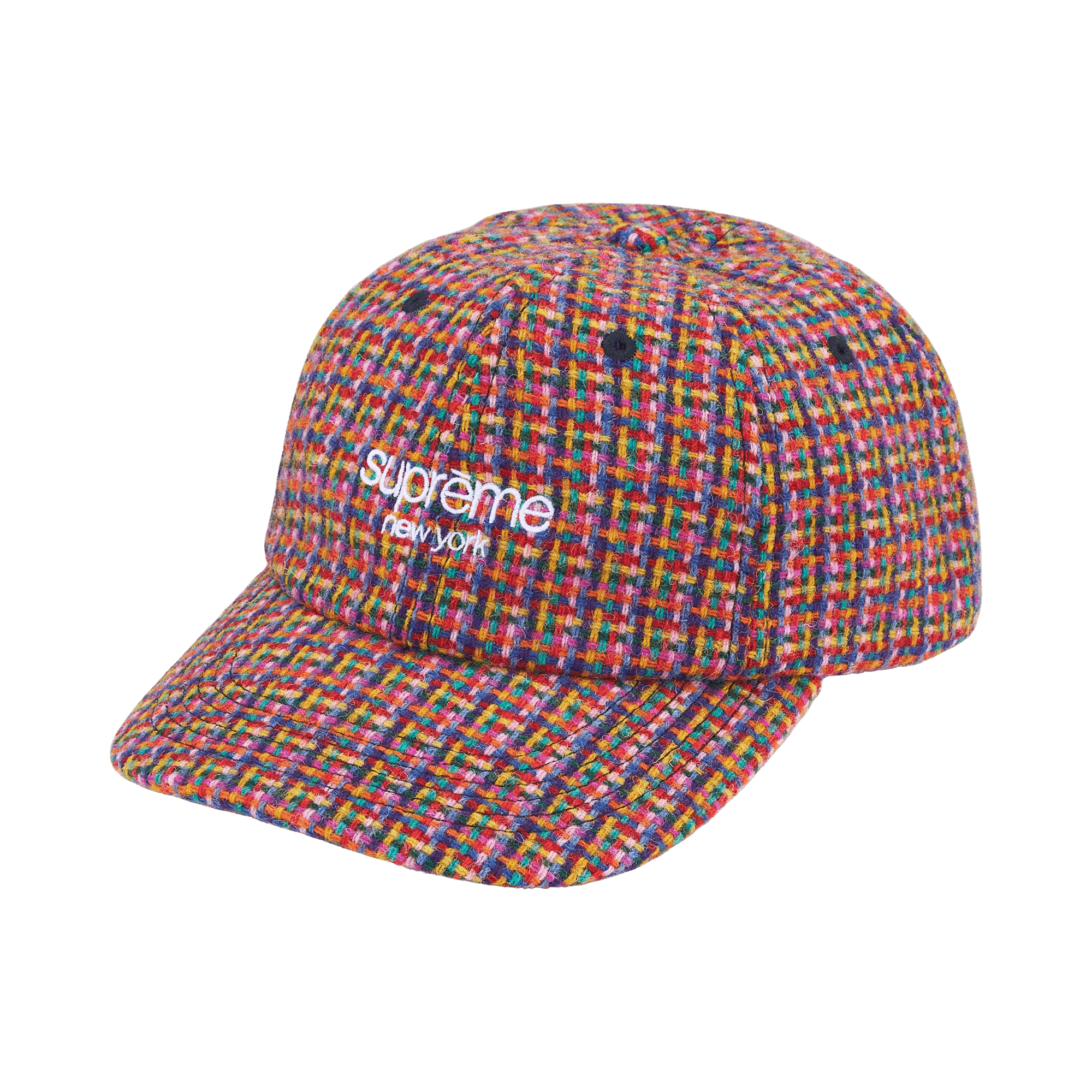Supreme Harris Tweed 6-Panel 'Red'