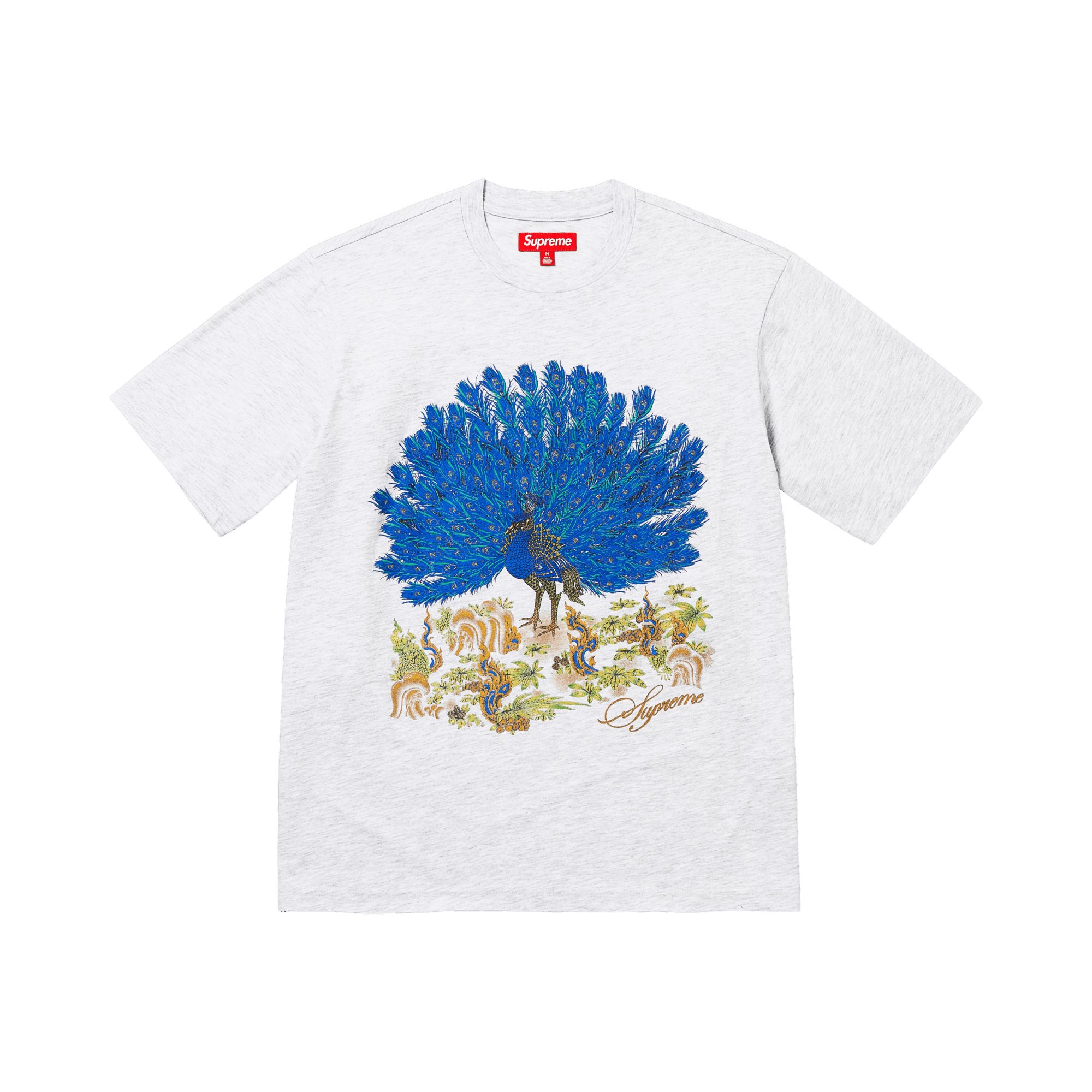 Supreme Peacock Short-Sleeve Top 'Ash Grey'