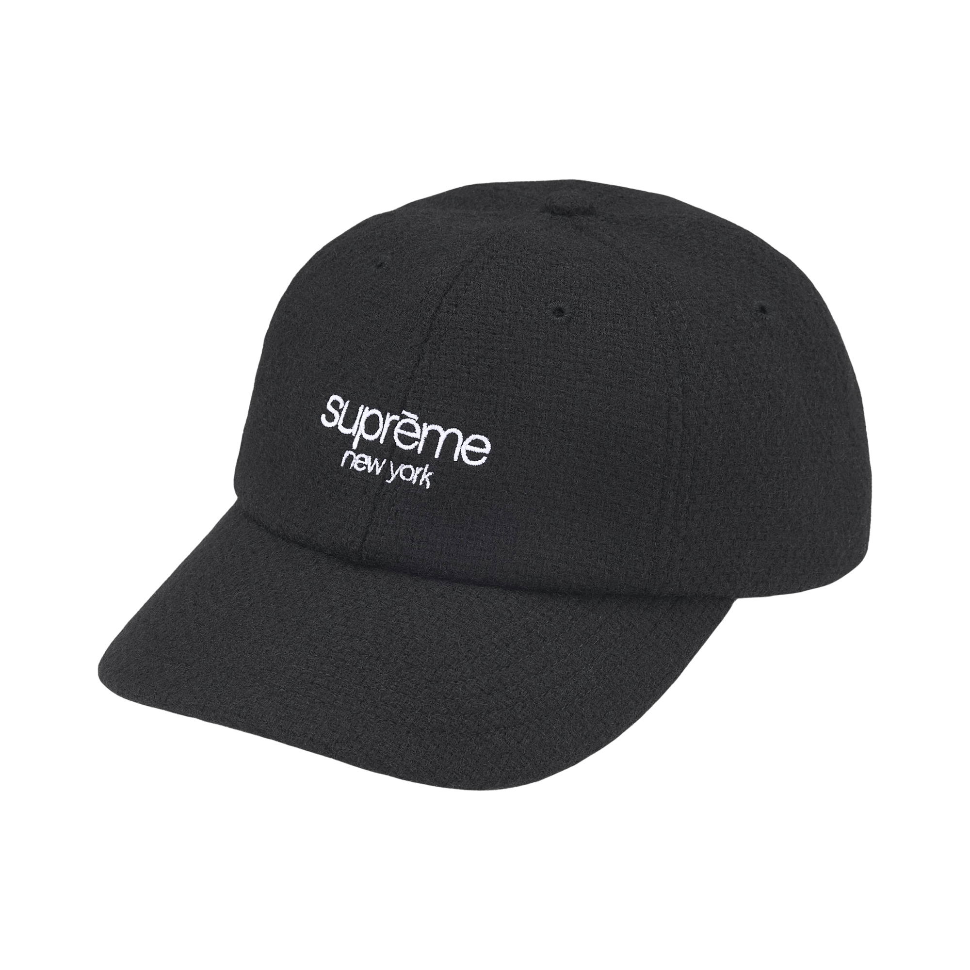 Supreme Harris Tweed 6-Panel 'Black'