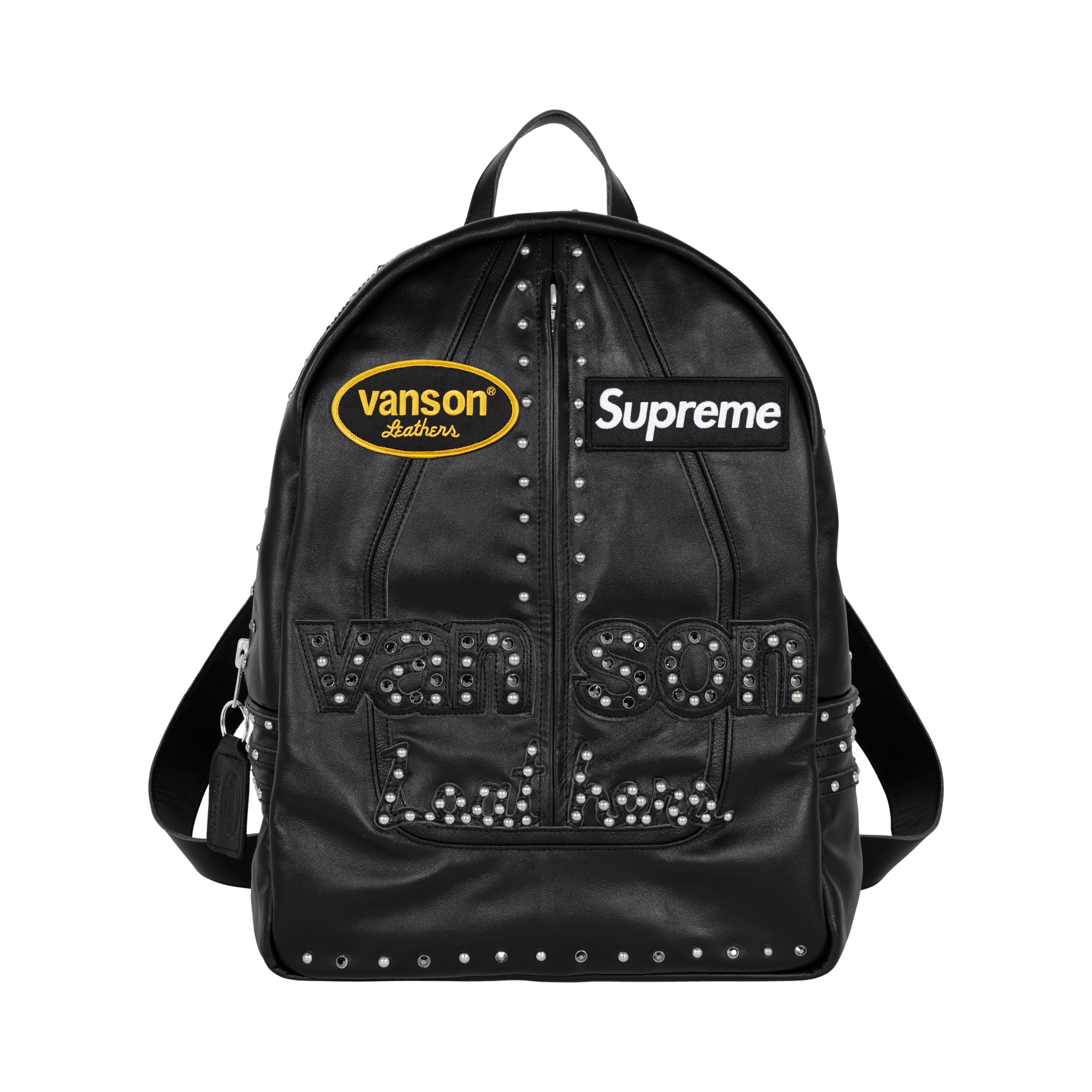 Supreme x Vanson Leathers x B.B. Simon Backpack 'Black'