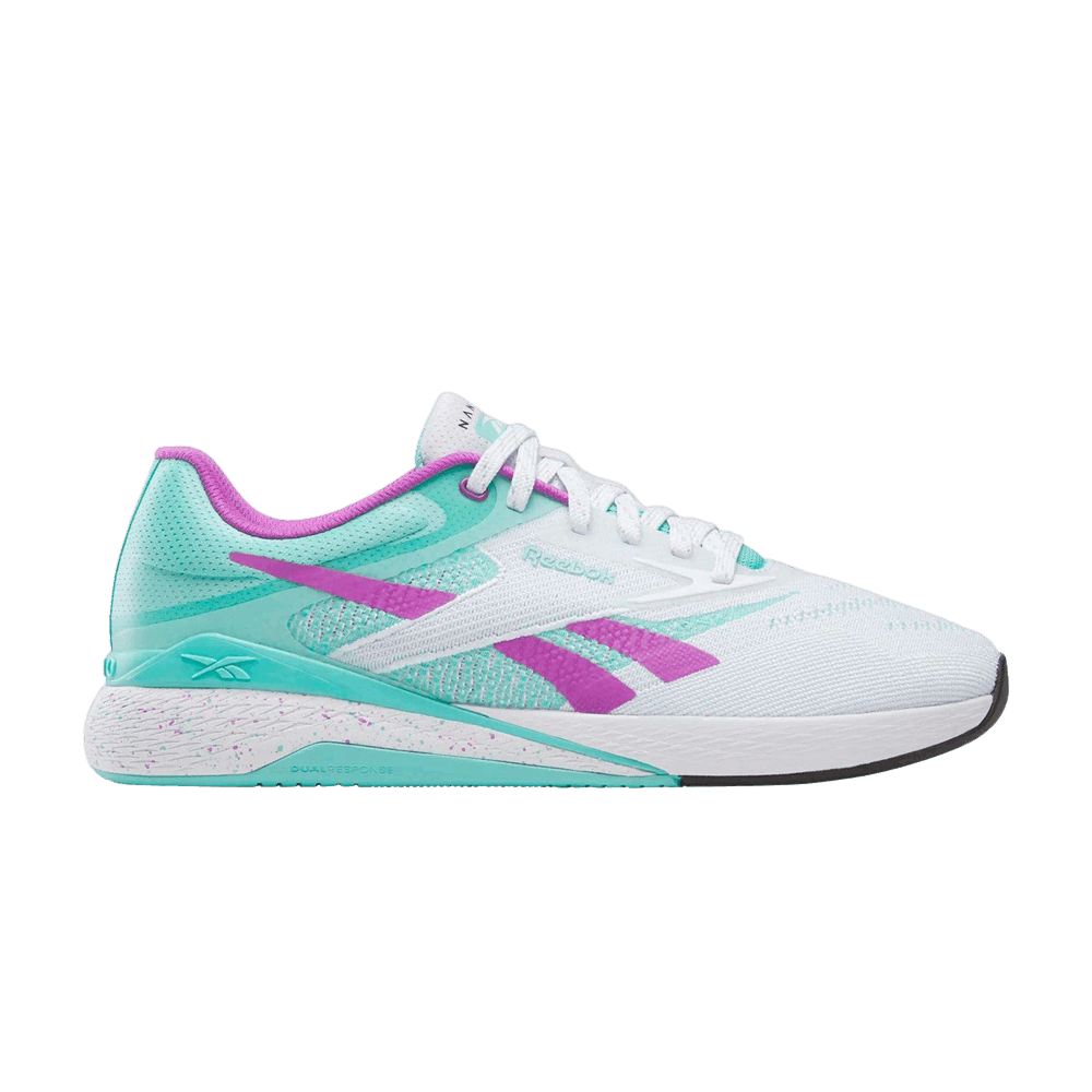 Reebok Nano X5 'White/Ai Aqua/Purple Rave'