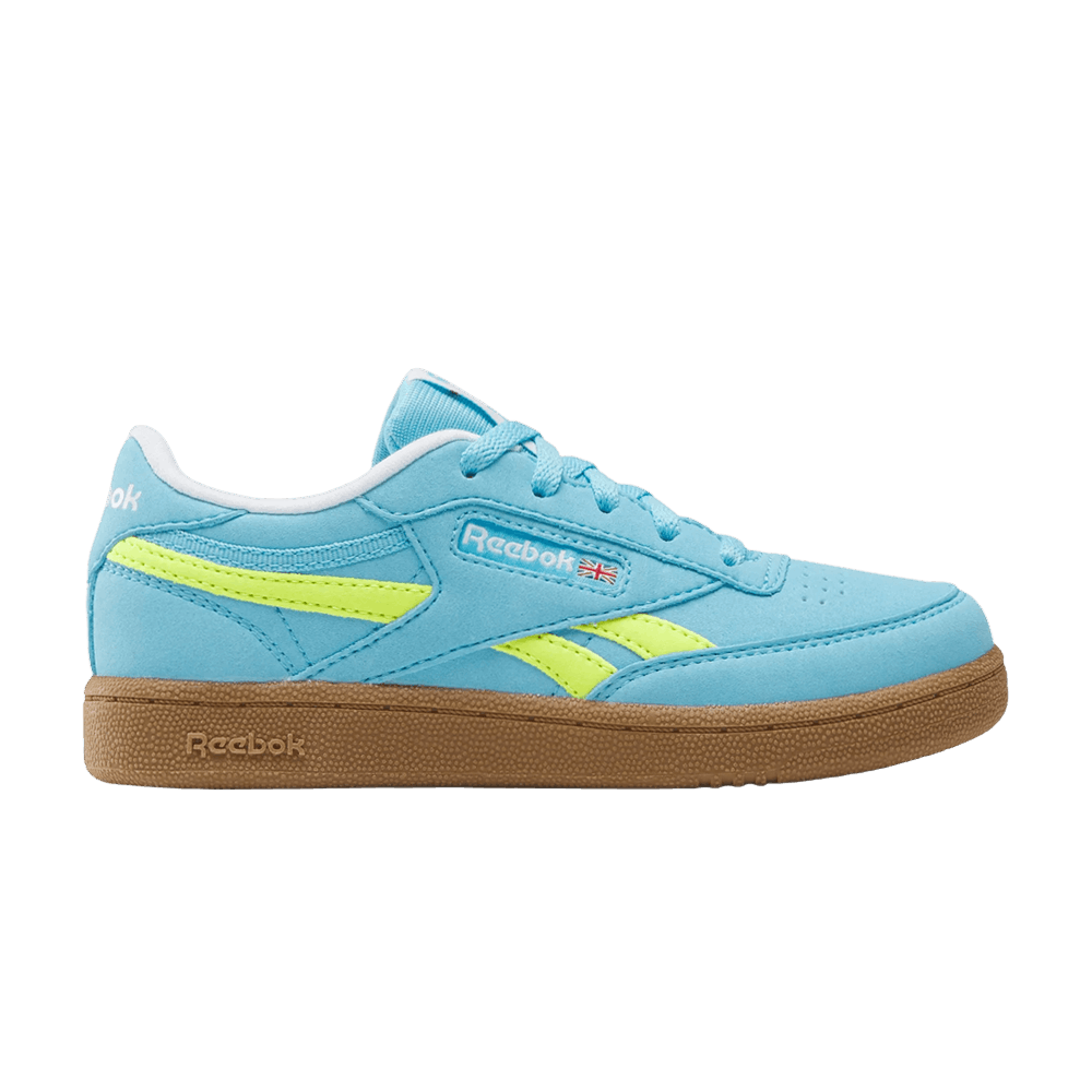 Reebok Club C Revenge Little Kid 'Digital Blue/Solar Acid Yellow/Gum'