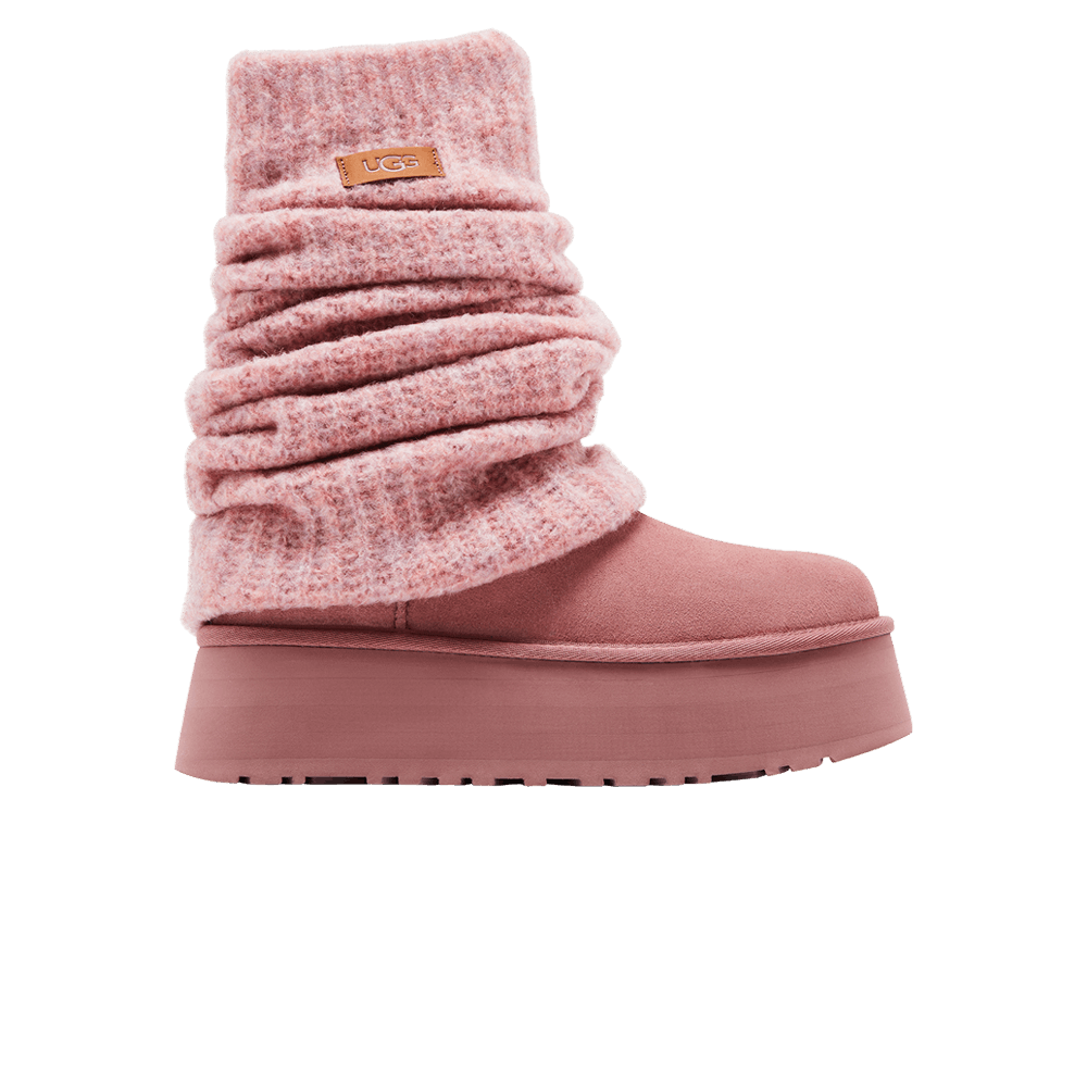 UGG Wmns Classic Mini Dipper Legwarmer 'Pink Dawn'