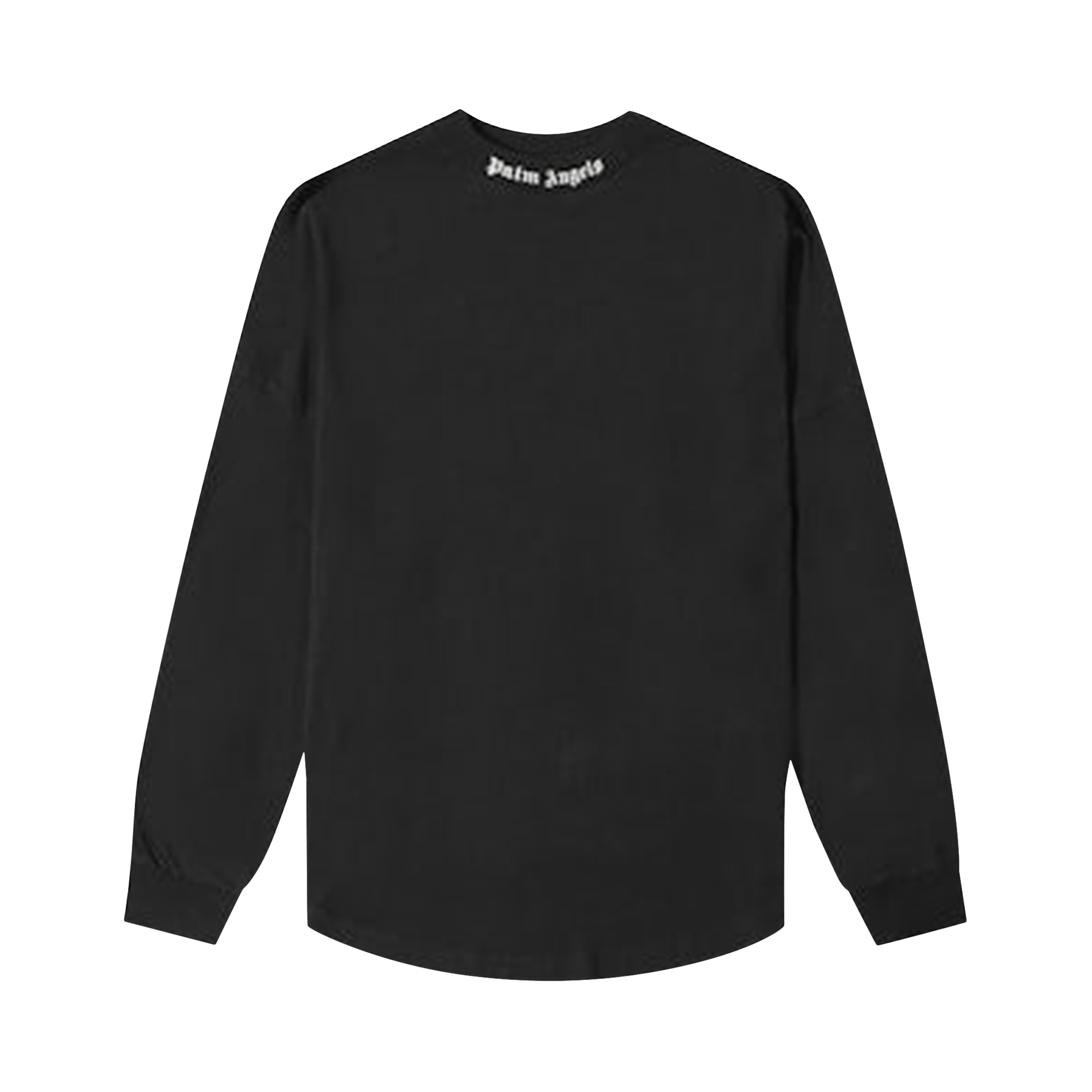 Palm Angels Classic Logo Over Tee Long-Sleeve 'Black/White'