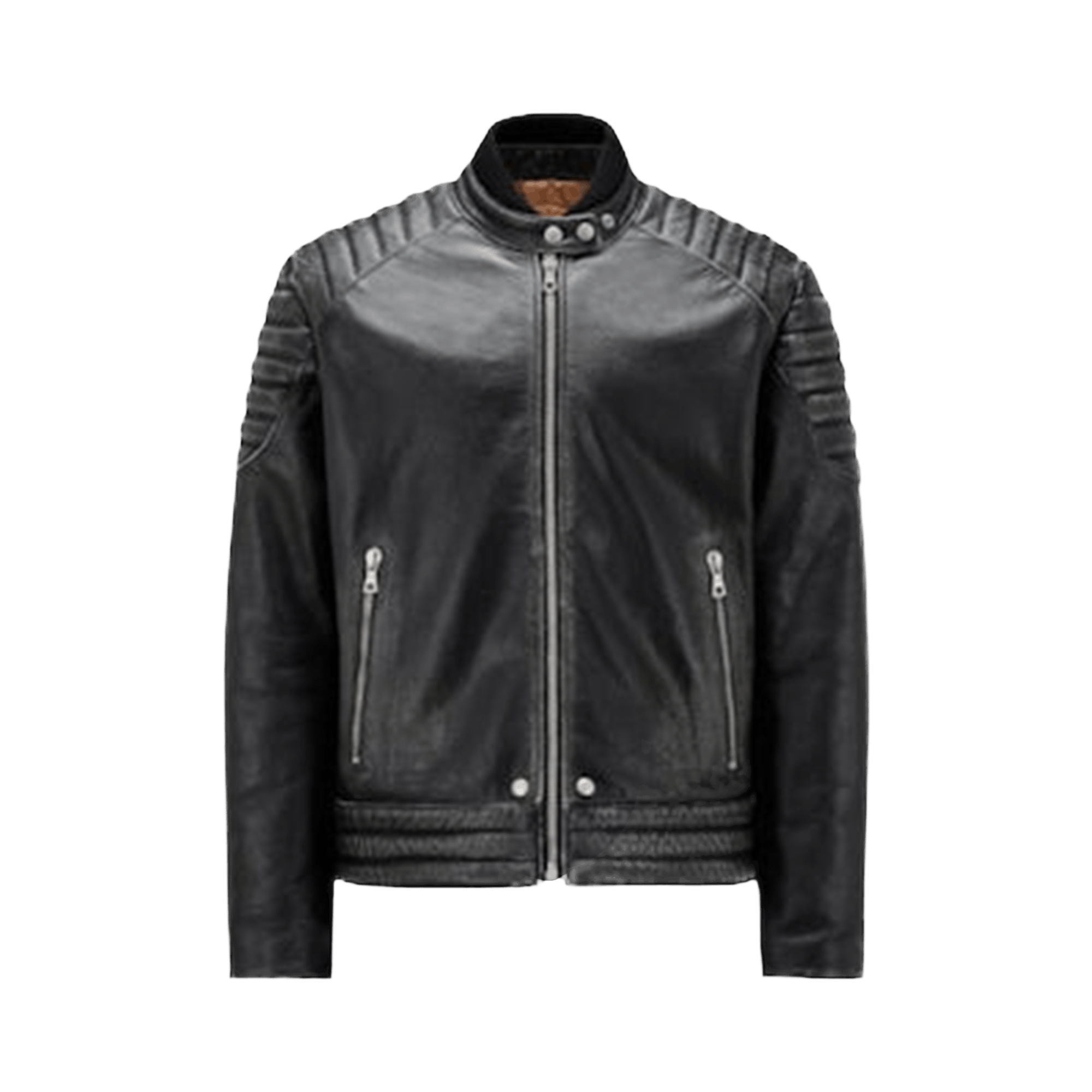 Moncler x Palm Angels Vicsek Leather Down Jacket 'Black'