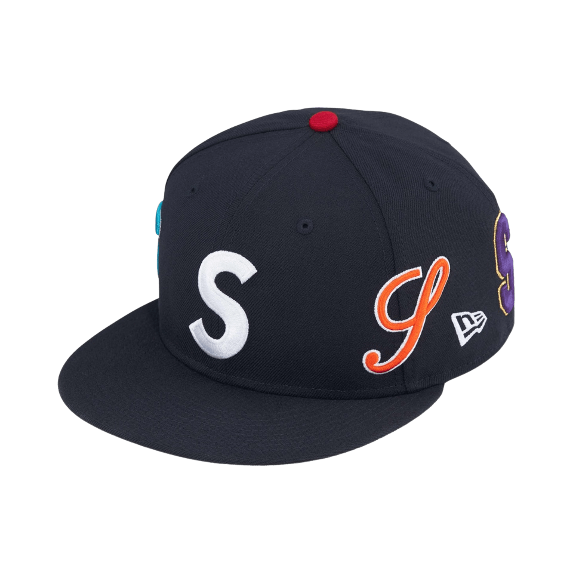 Supreme Multi S Logo New Era 'Navy'