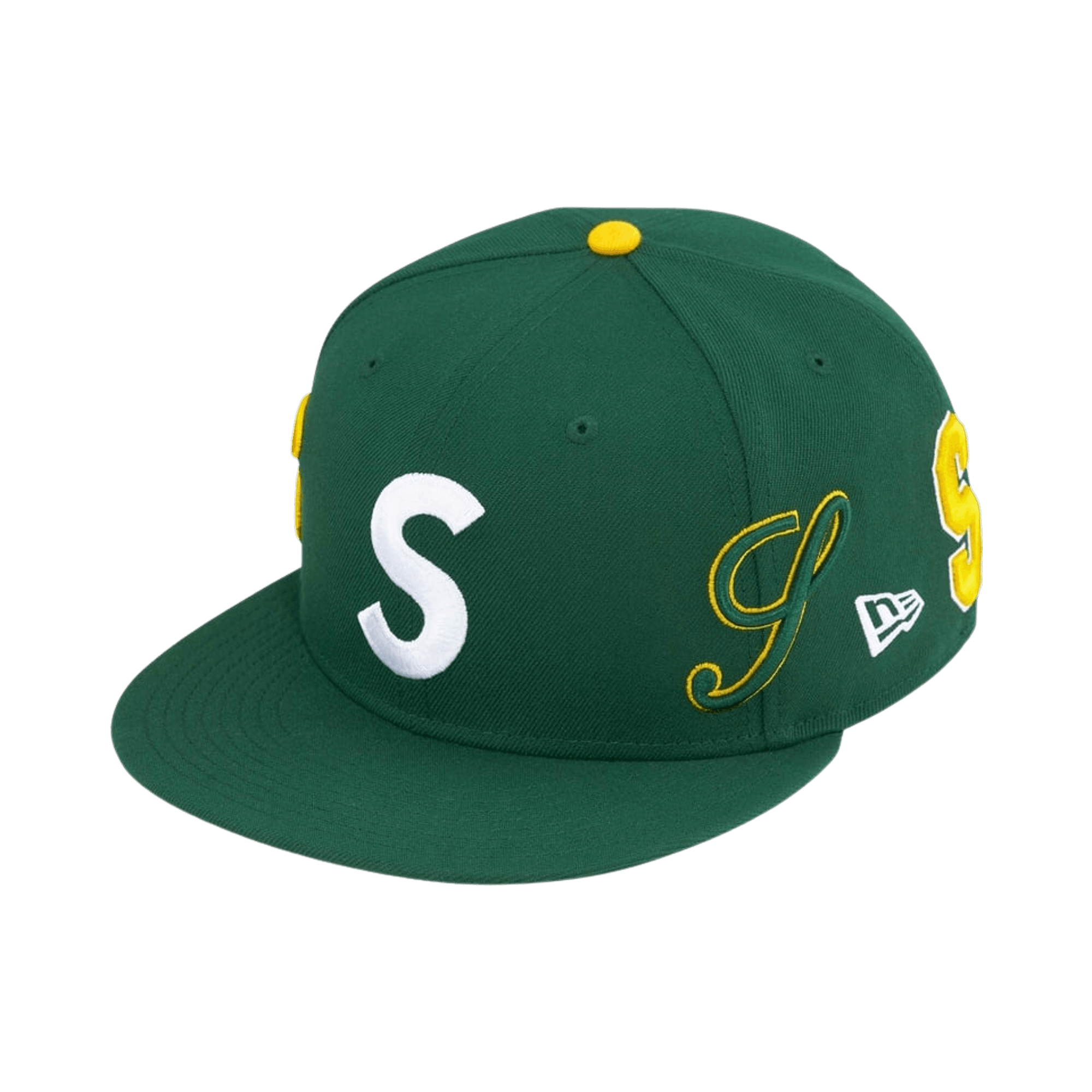Supreme Multi S Logo New Era 'Green'