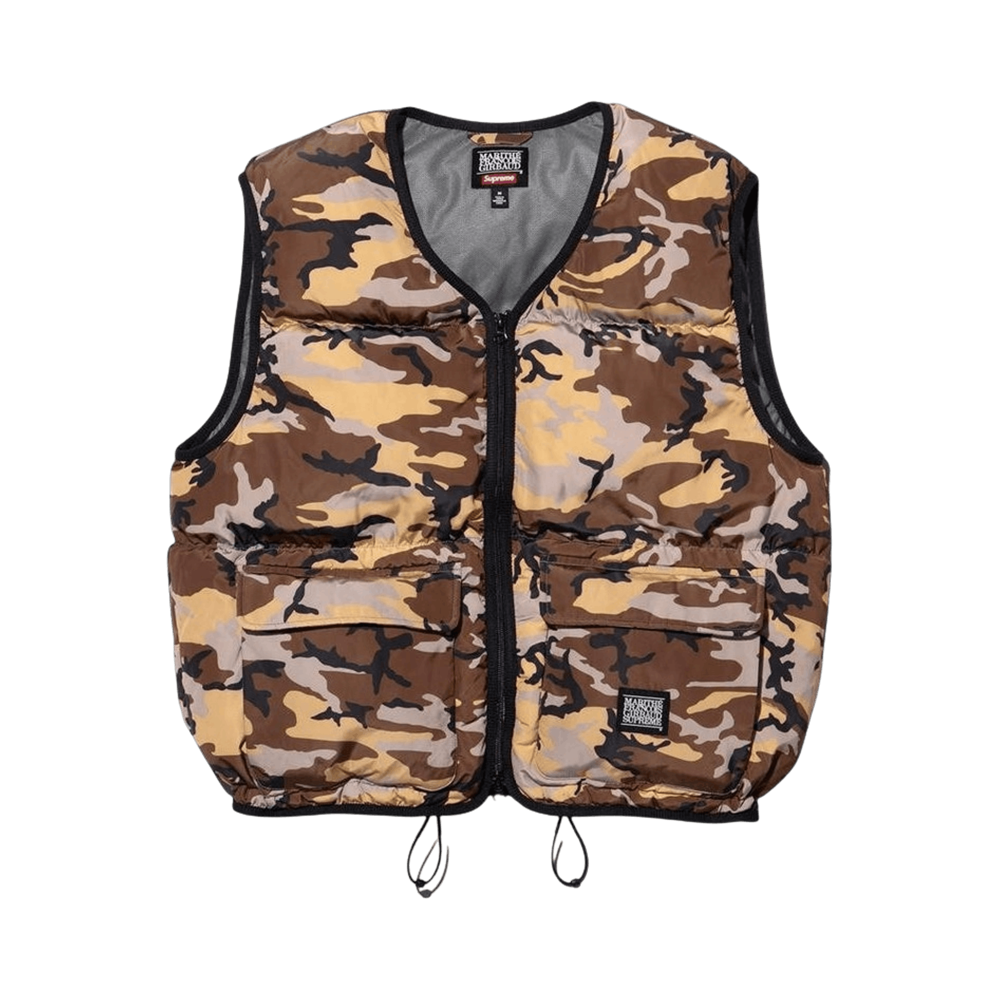 Supreme x Martithé + François Girbaud Down Puffer Vest 'Camo'