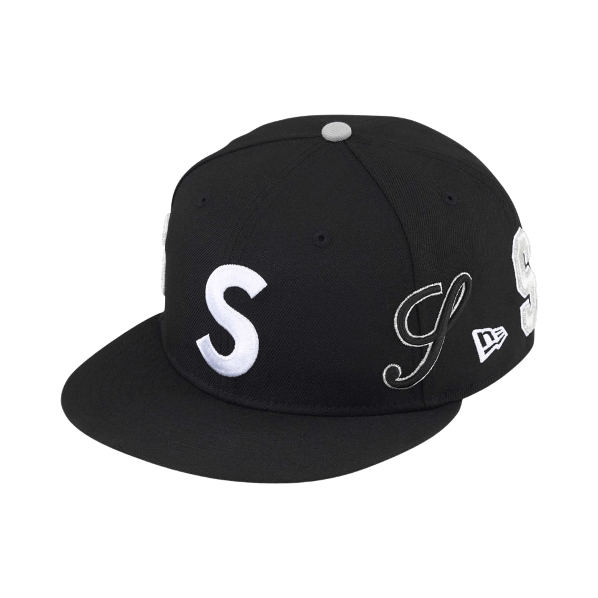 Supreme Multi S Logo New Era 'Black'