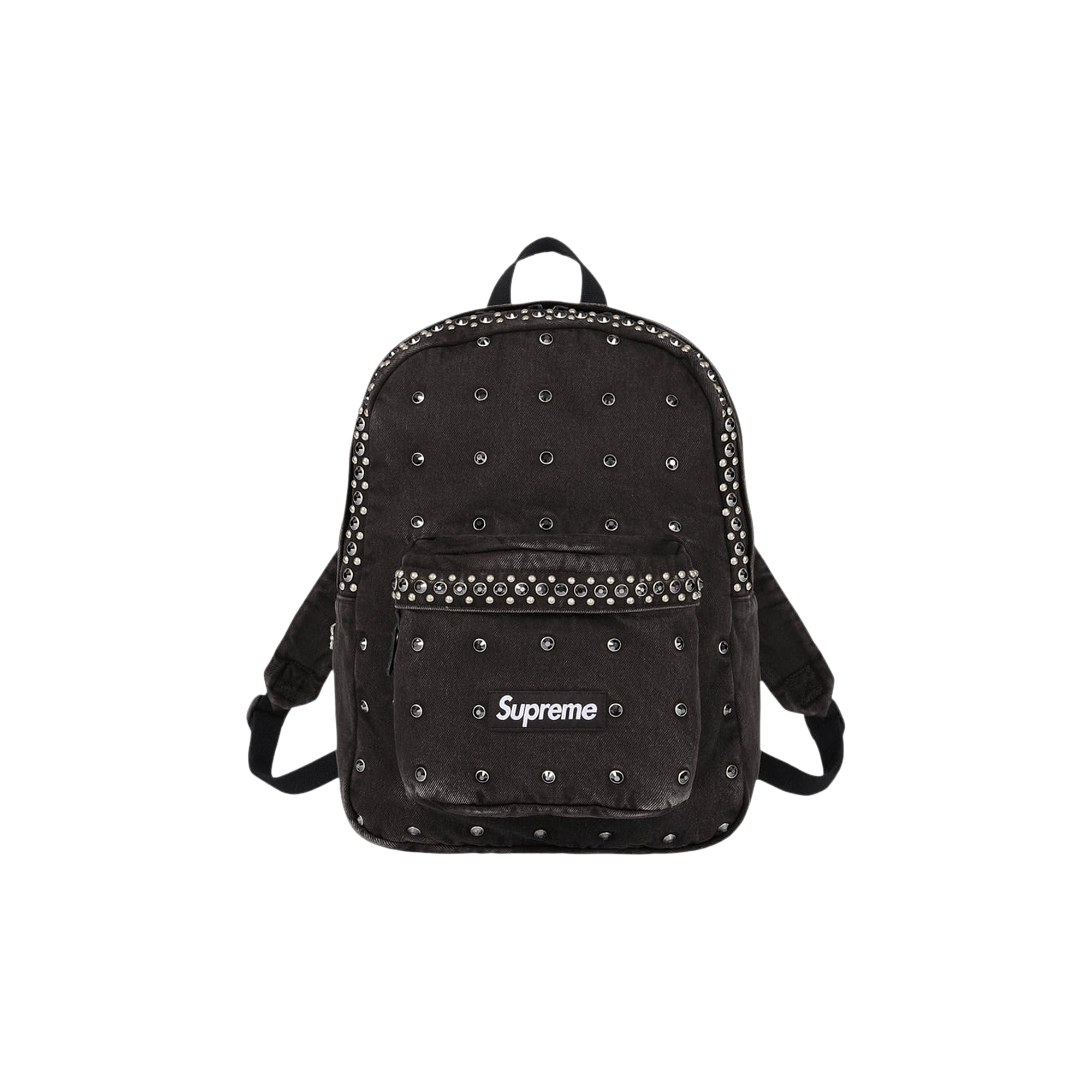 Supreme x B.B. Simon Denim Backpack 'Black'