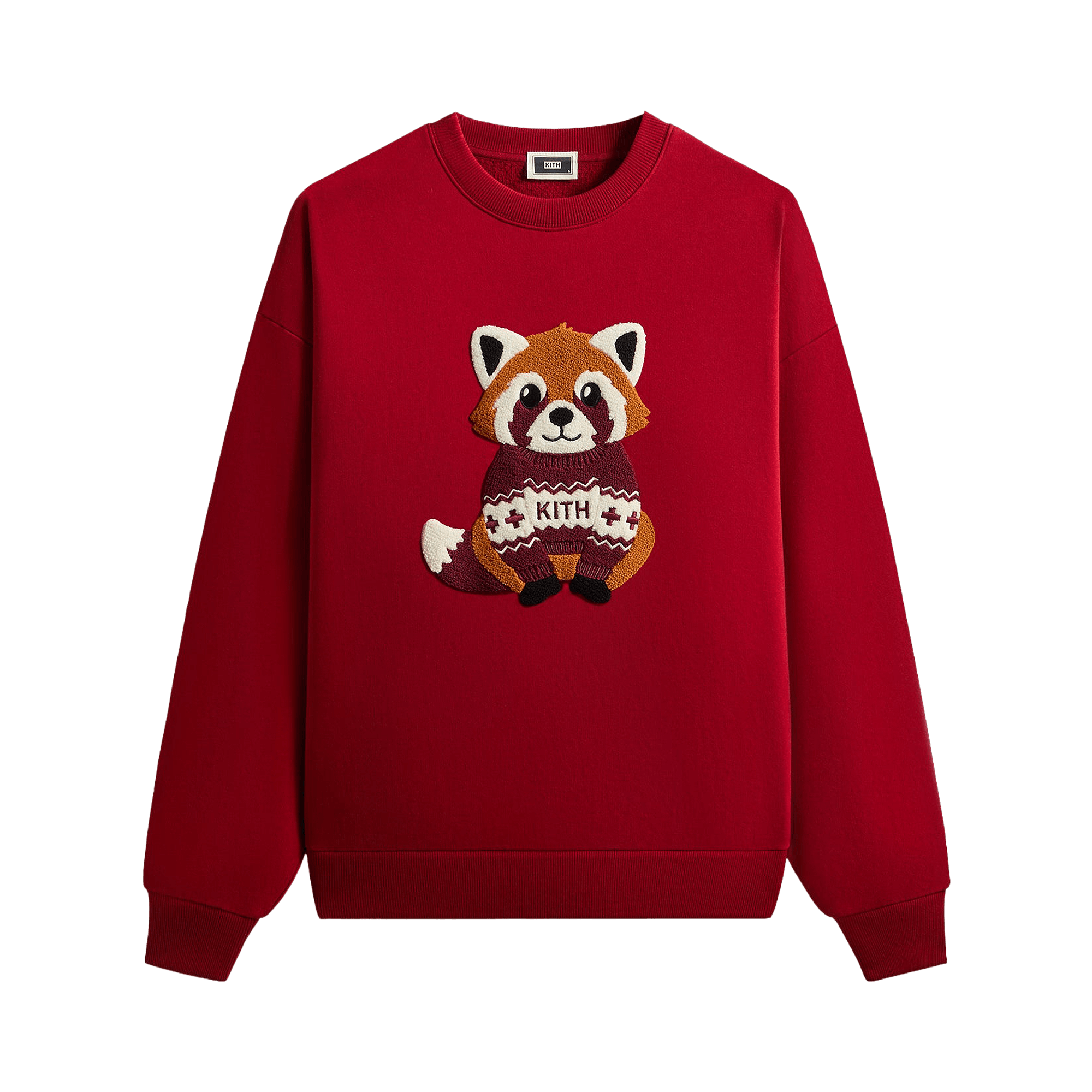 Kith Kithmas Red Panda Nelson Crewneck 'Allure'