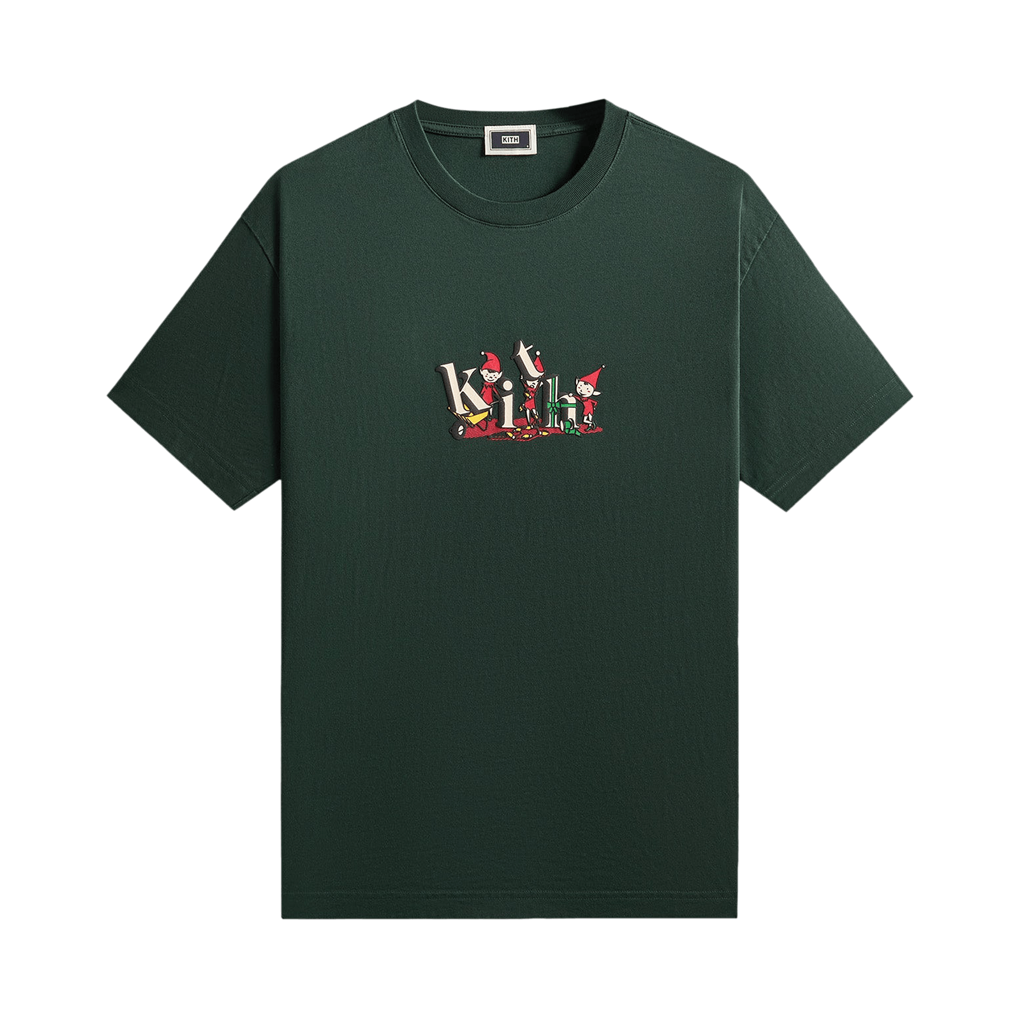 Kith Kithmas Serif Elf Tee 'Stadium'