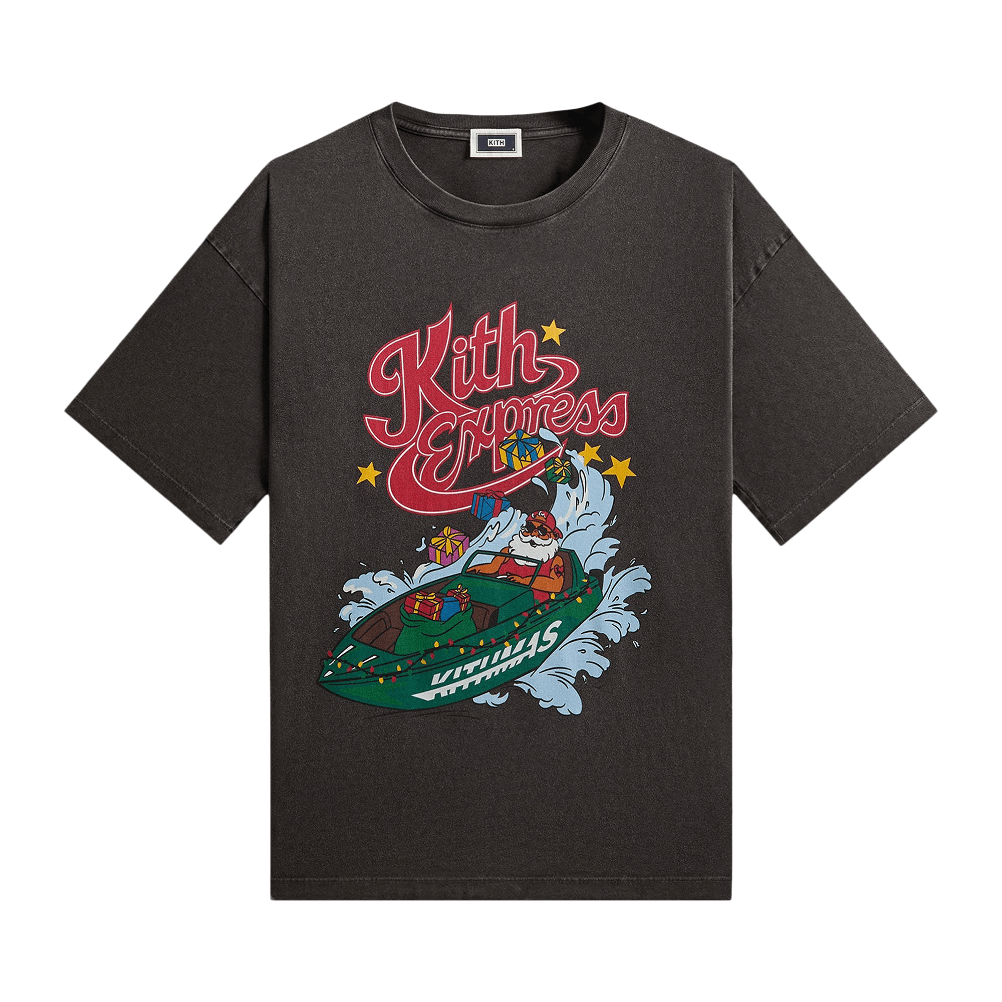 Kith Kithmas Express Jones Vintage Tee 'Black'