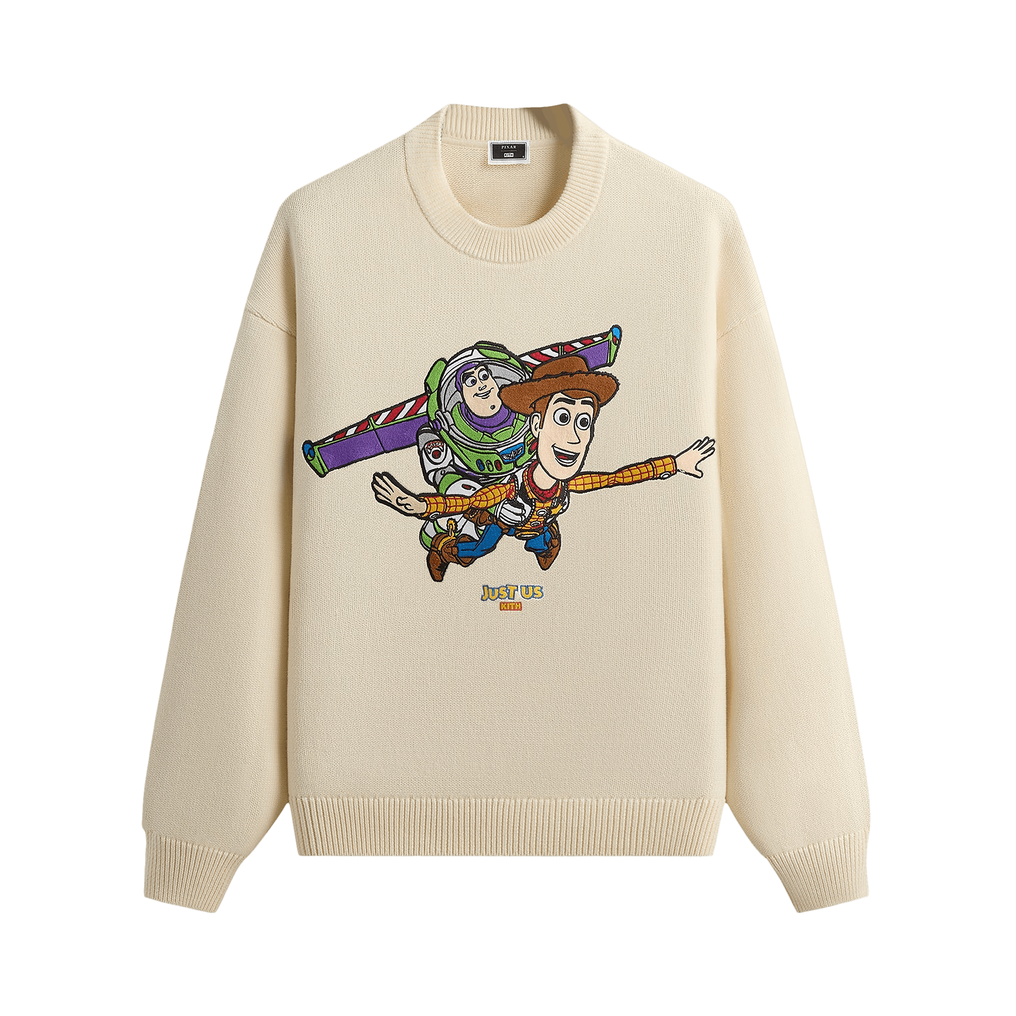 Kith x Disney For Pixar Toy Story Lewis Sweater 'Sandrift'