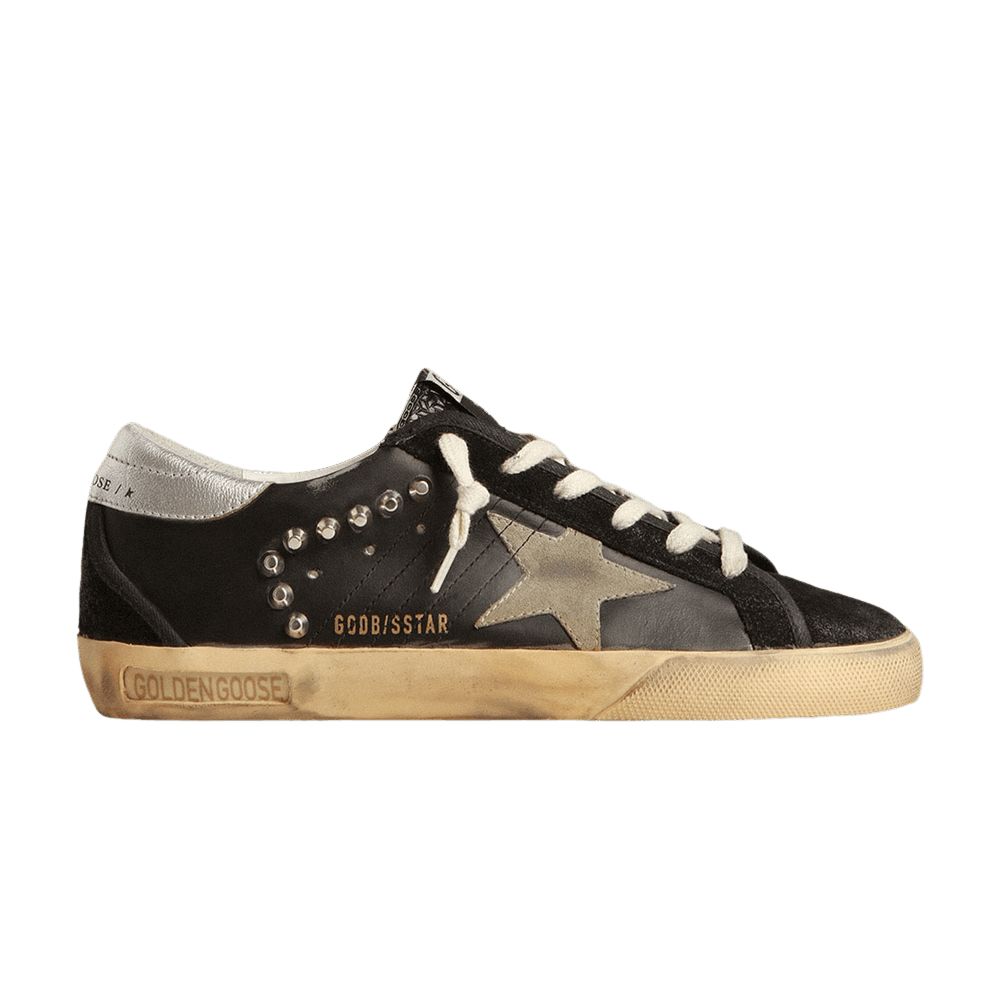 Golden Goose Wmns Superstar 'Black Taupe Silver'