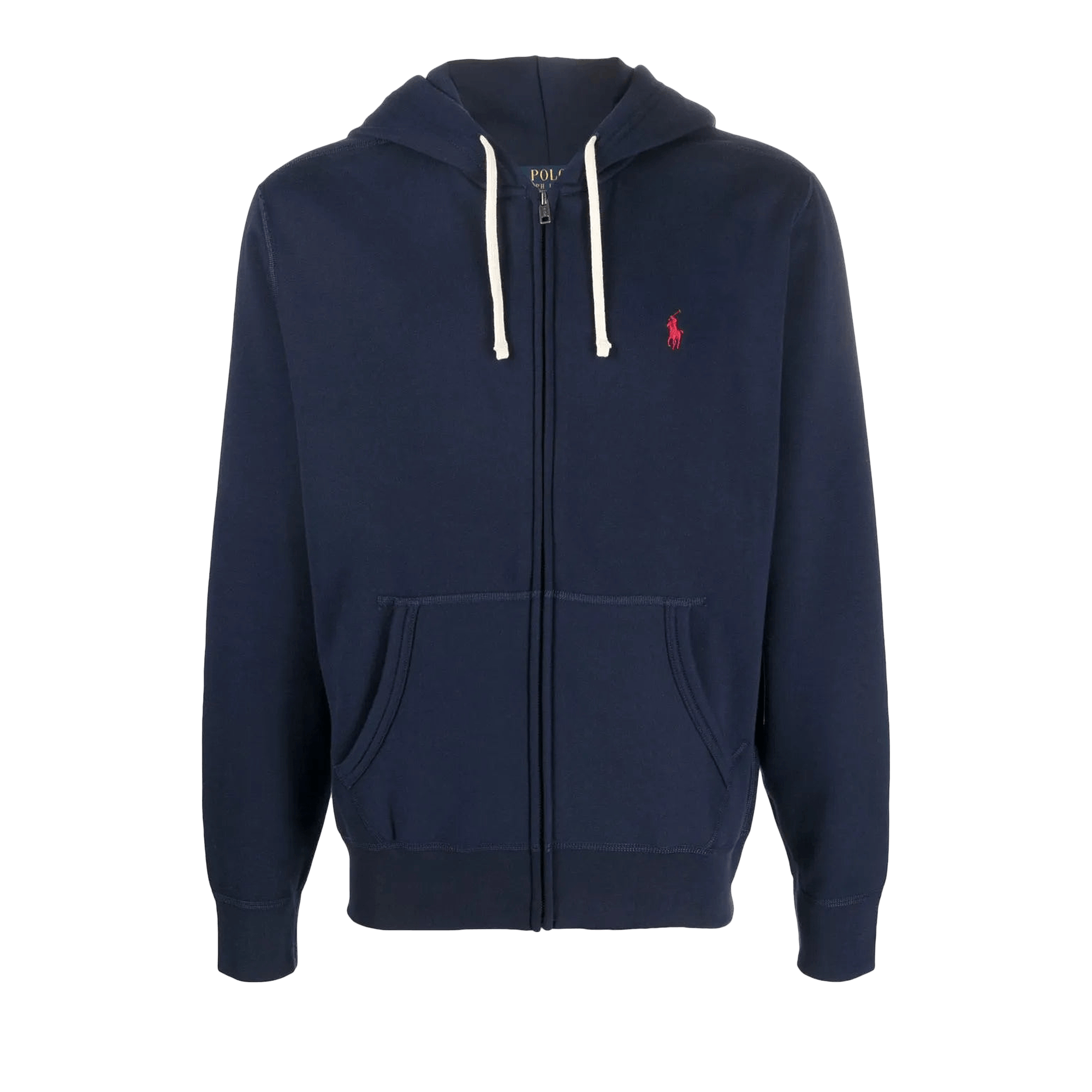 Polo Ralph Lauren Long-Sleeve Fleece Full-Zip Hoodie 'Cruise Navy'
