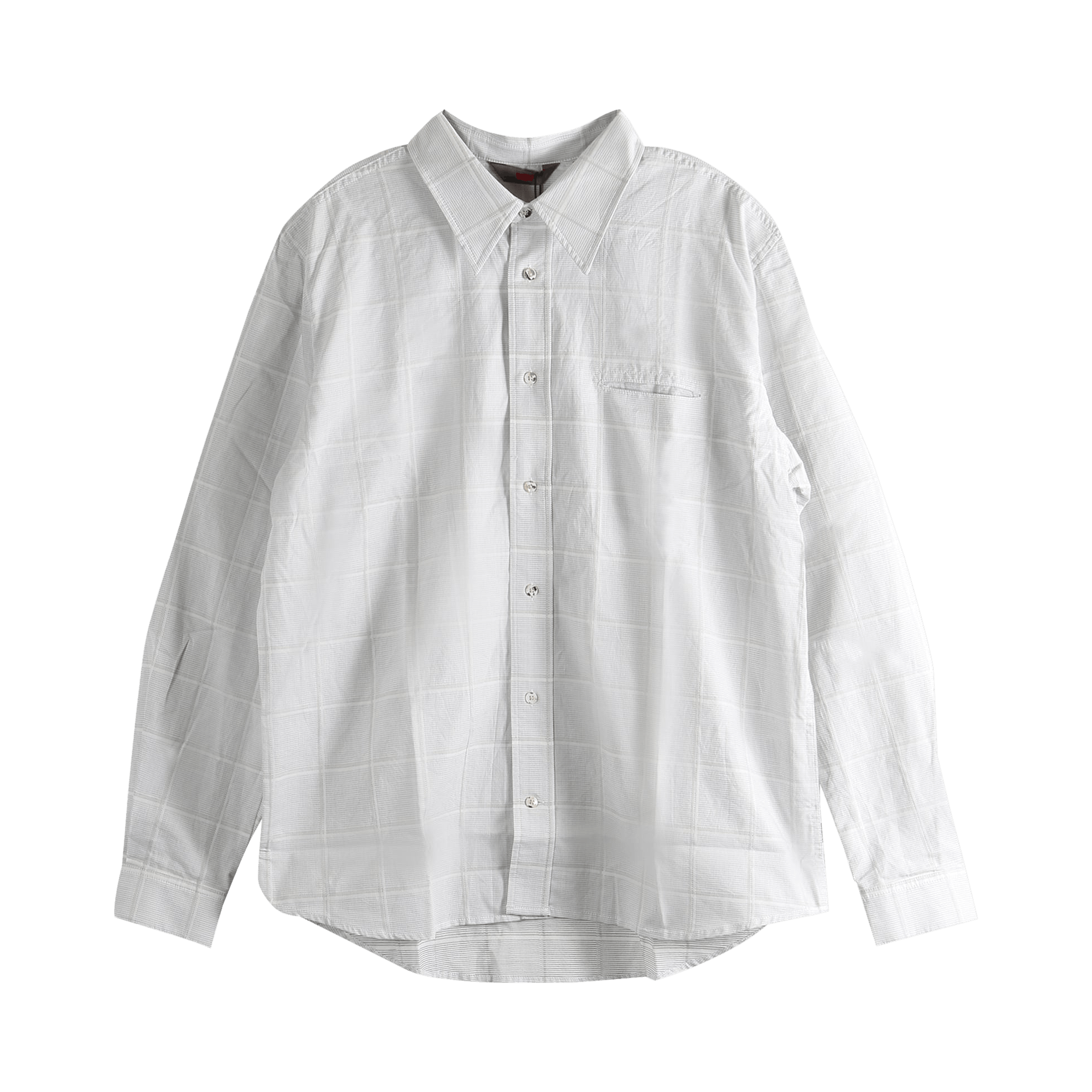 Buy Kiko Kostadinov Kraner Cropped Shirt 'Melange Black