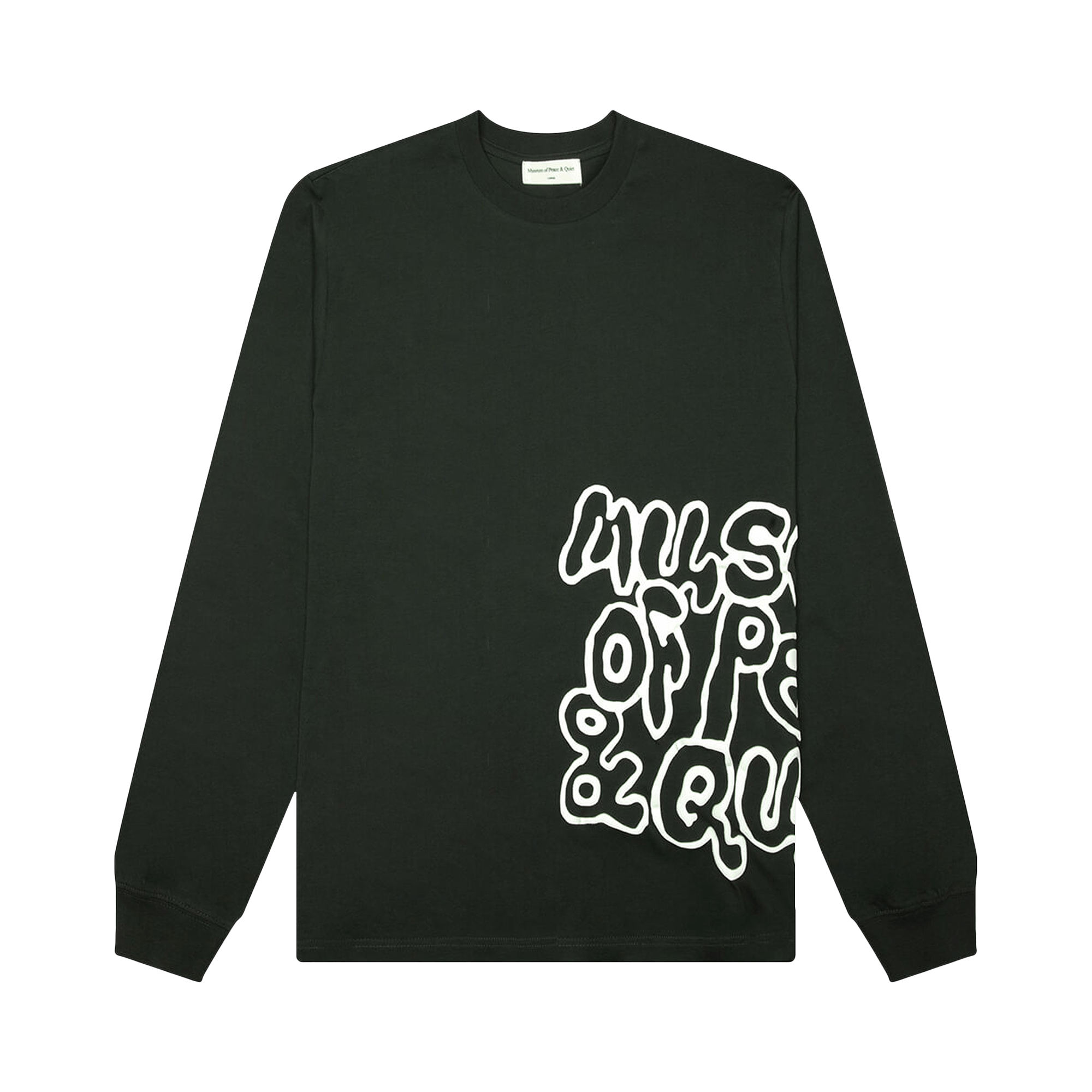 Museum of Peace & Quiet Graffiti Long-Sleeve T-Shirt 'Forest'