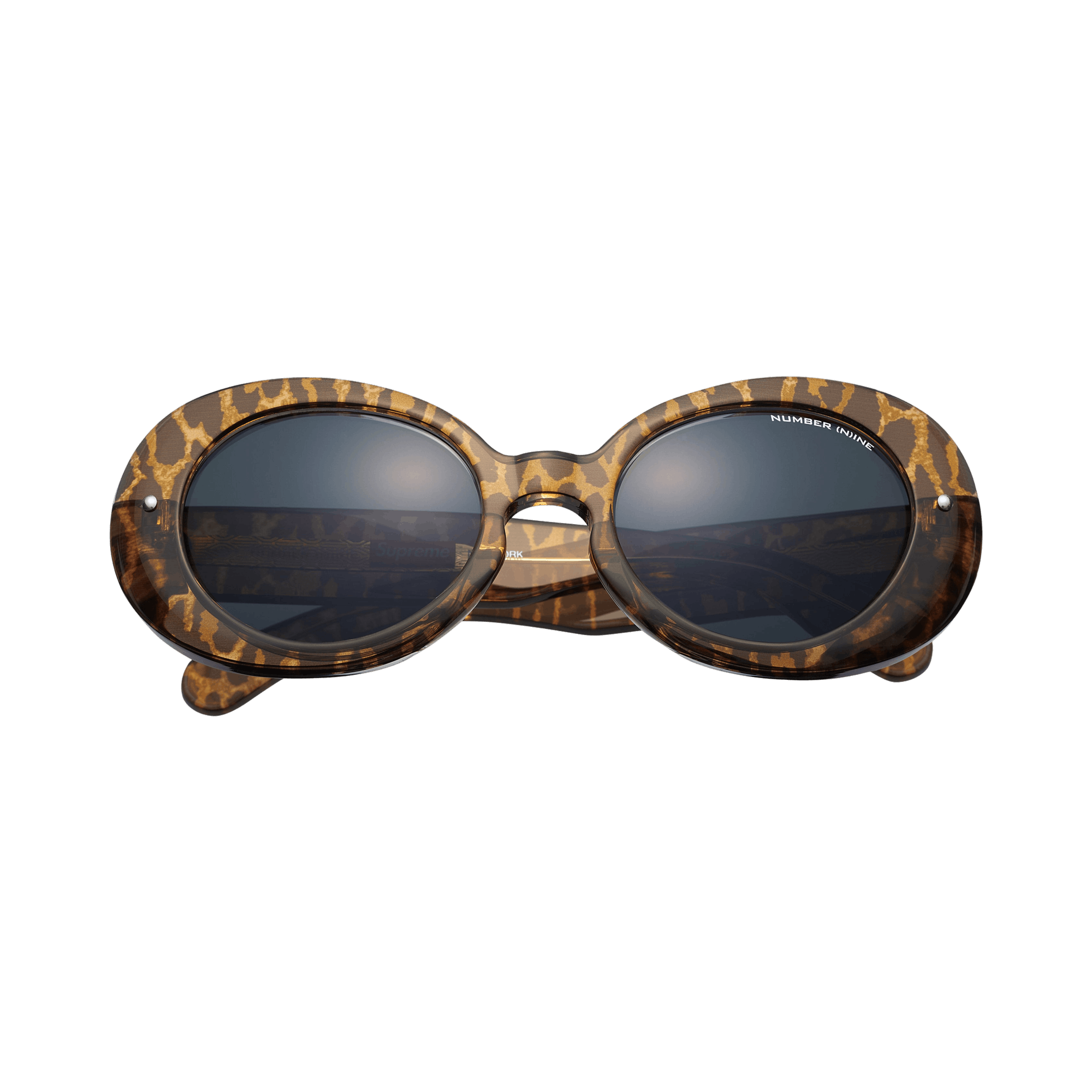 Supreme x Number (N)Ine Sunglasses 'Leopard'