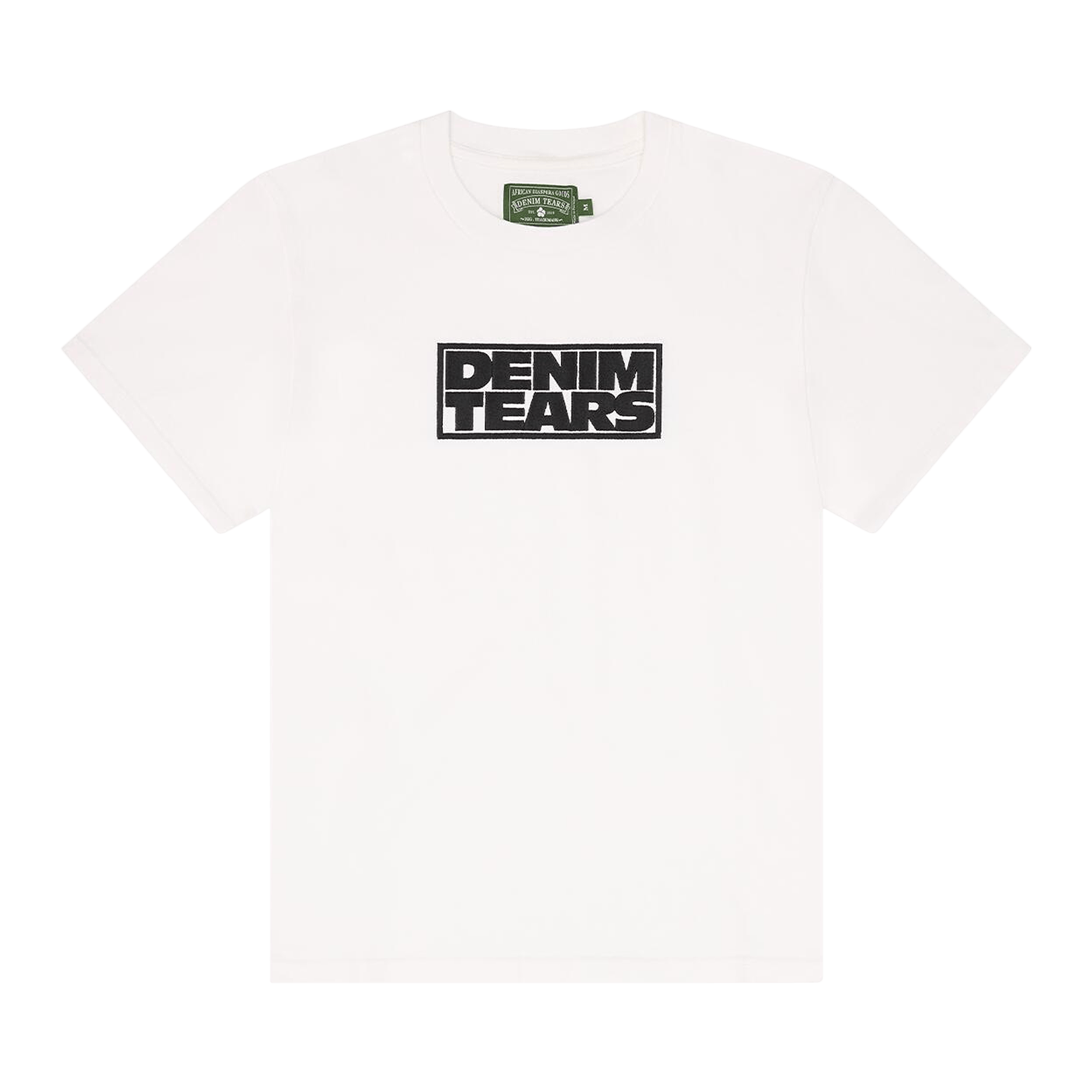 Denim Tears Box Logo Tee 'White'
