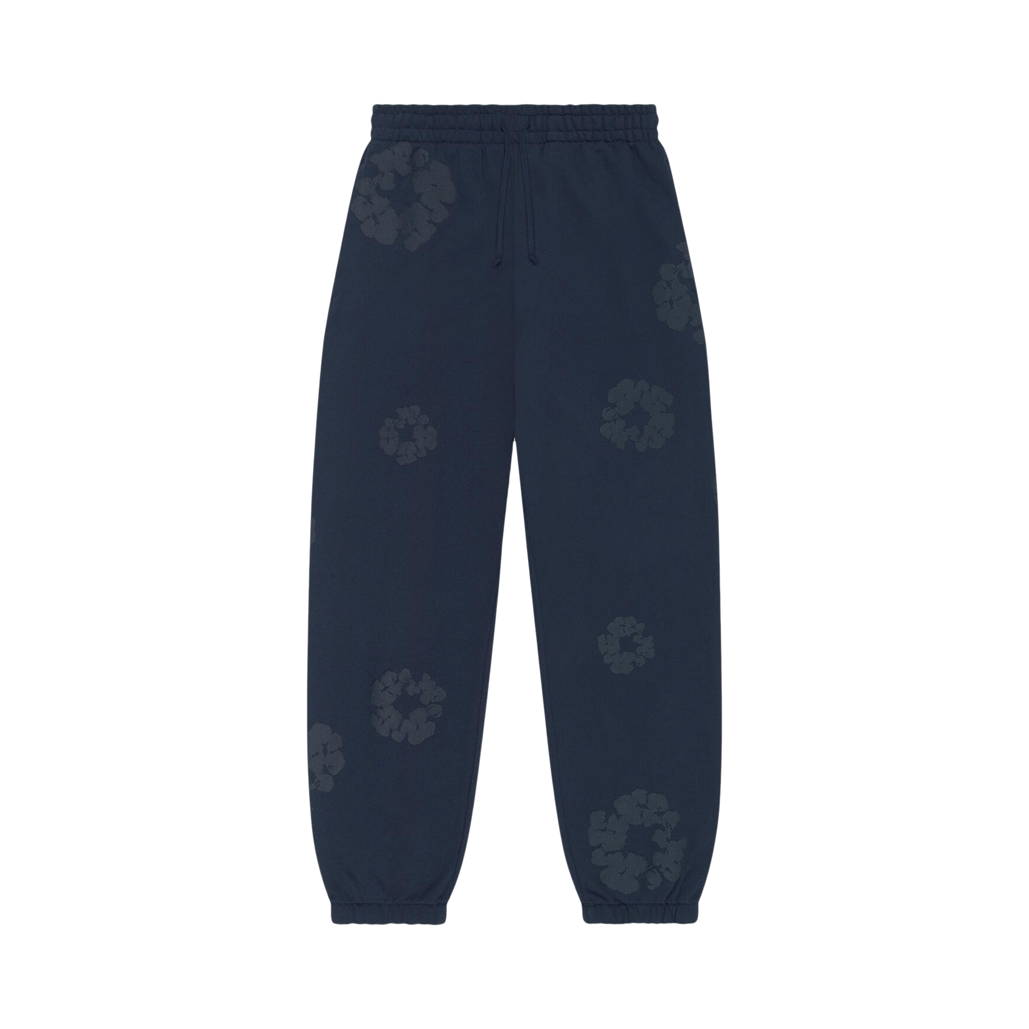 Denim Tears Mono Cotton Wreath Sweatpants 'Navy'