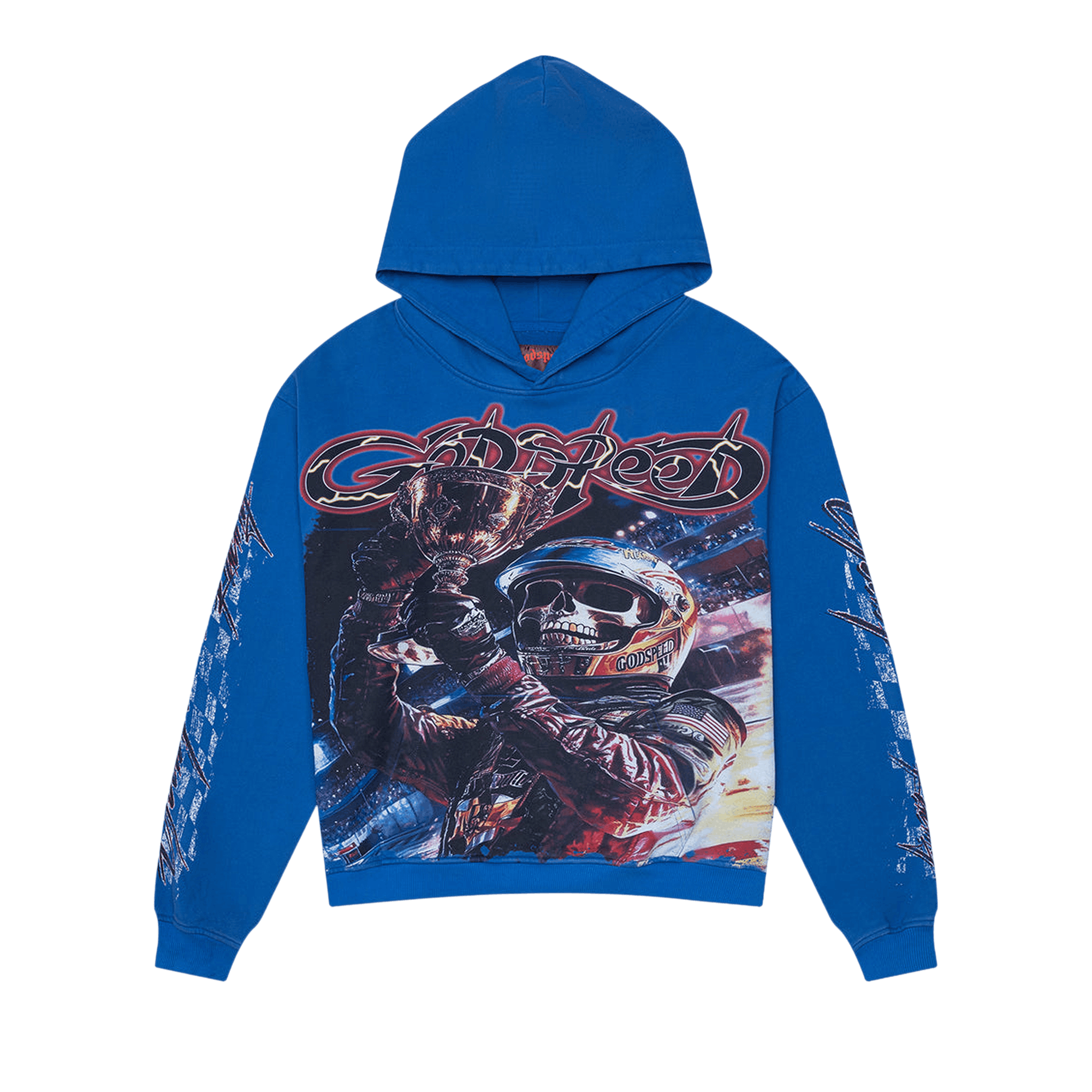 Godspeed Podium Dreams Hoodie 'Blue Washed'