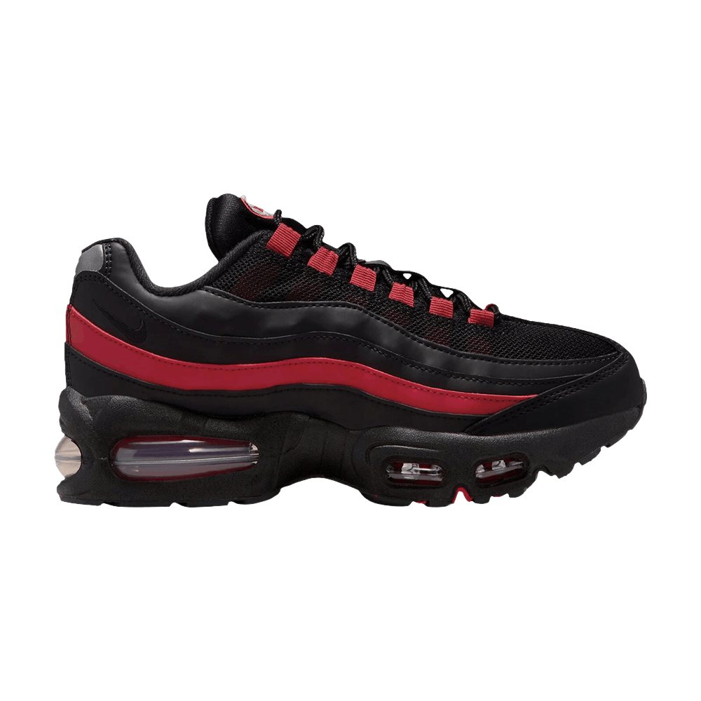 Nike Air Max 95 GS 'Black Team Crimson'